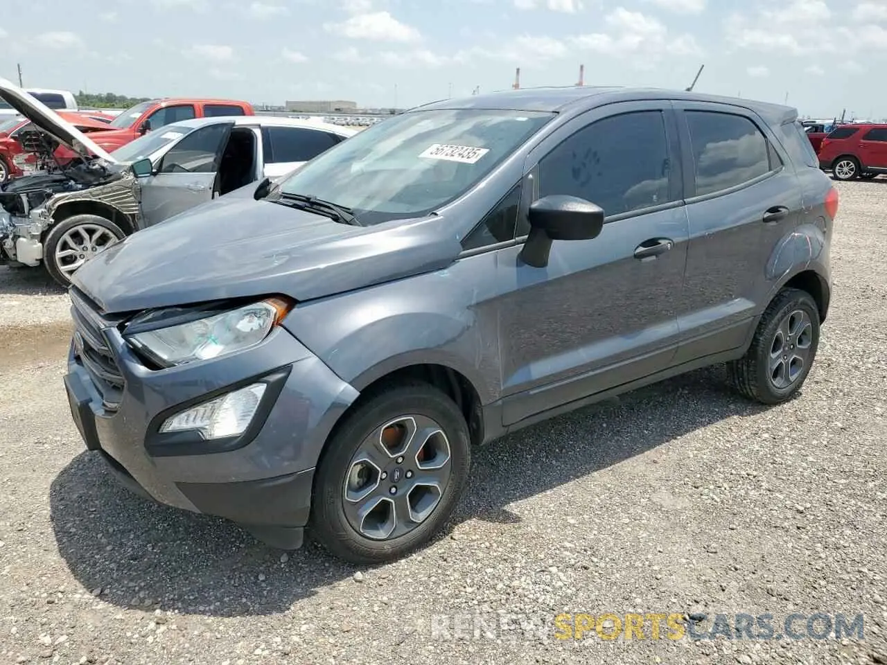 1 Photograph of a damaged car MAJ6S3FL7MC404527 FORD ECOSPORT 2021