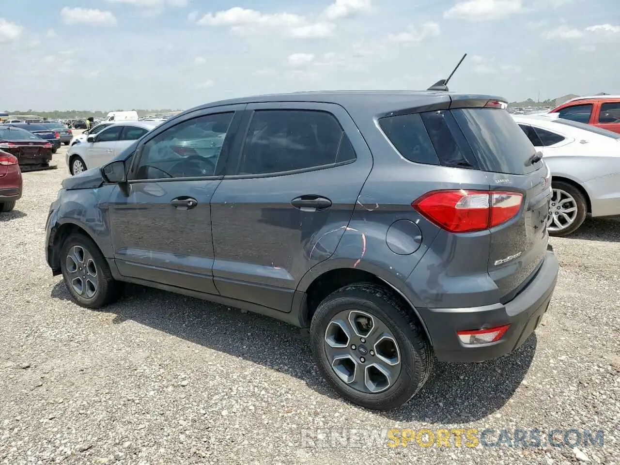 2 Photograph of a damaged car MAJ6S3FL7MC404527 FORD ECOSPORT 2021