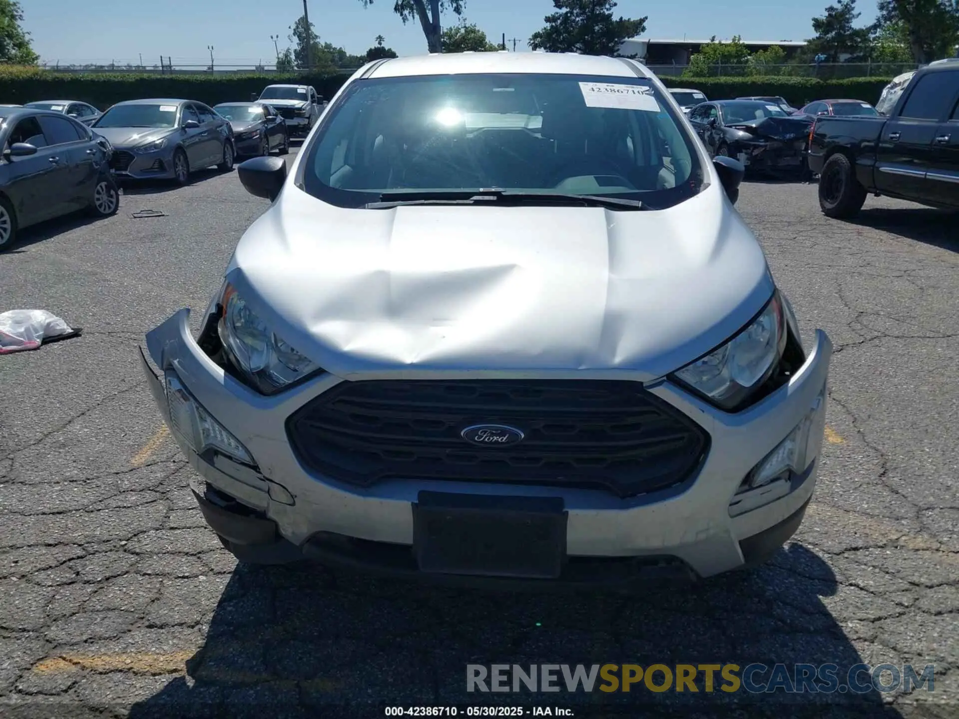 11 Photograph of a damaged car MAJ6S3FL7MC413096 FORD ECOSPORT 2021