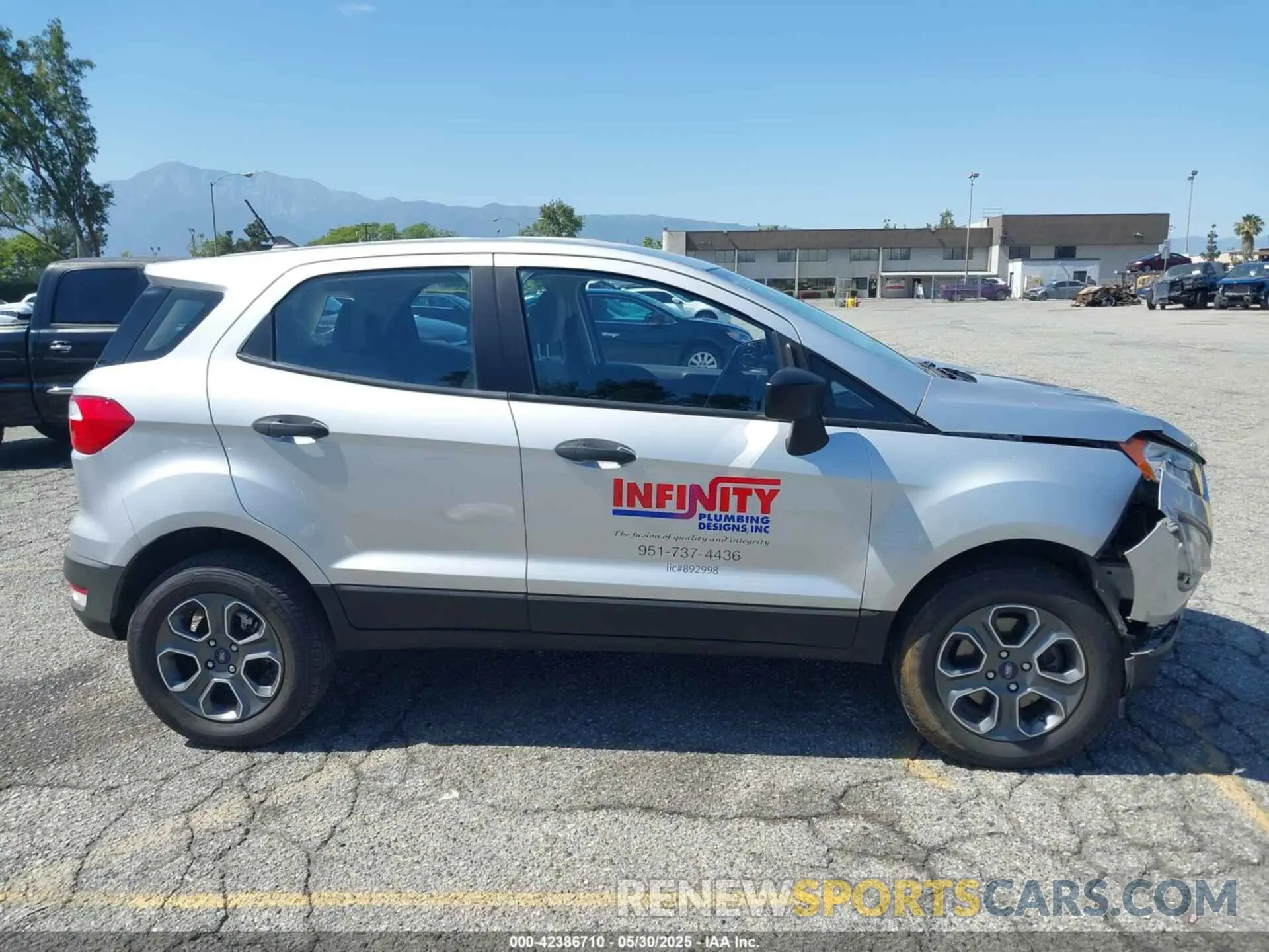 12 Photograph of a damaged car MAJ6S3FL7MC413096 FORD ECOSPORT 2021