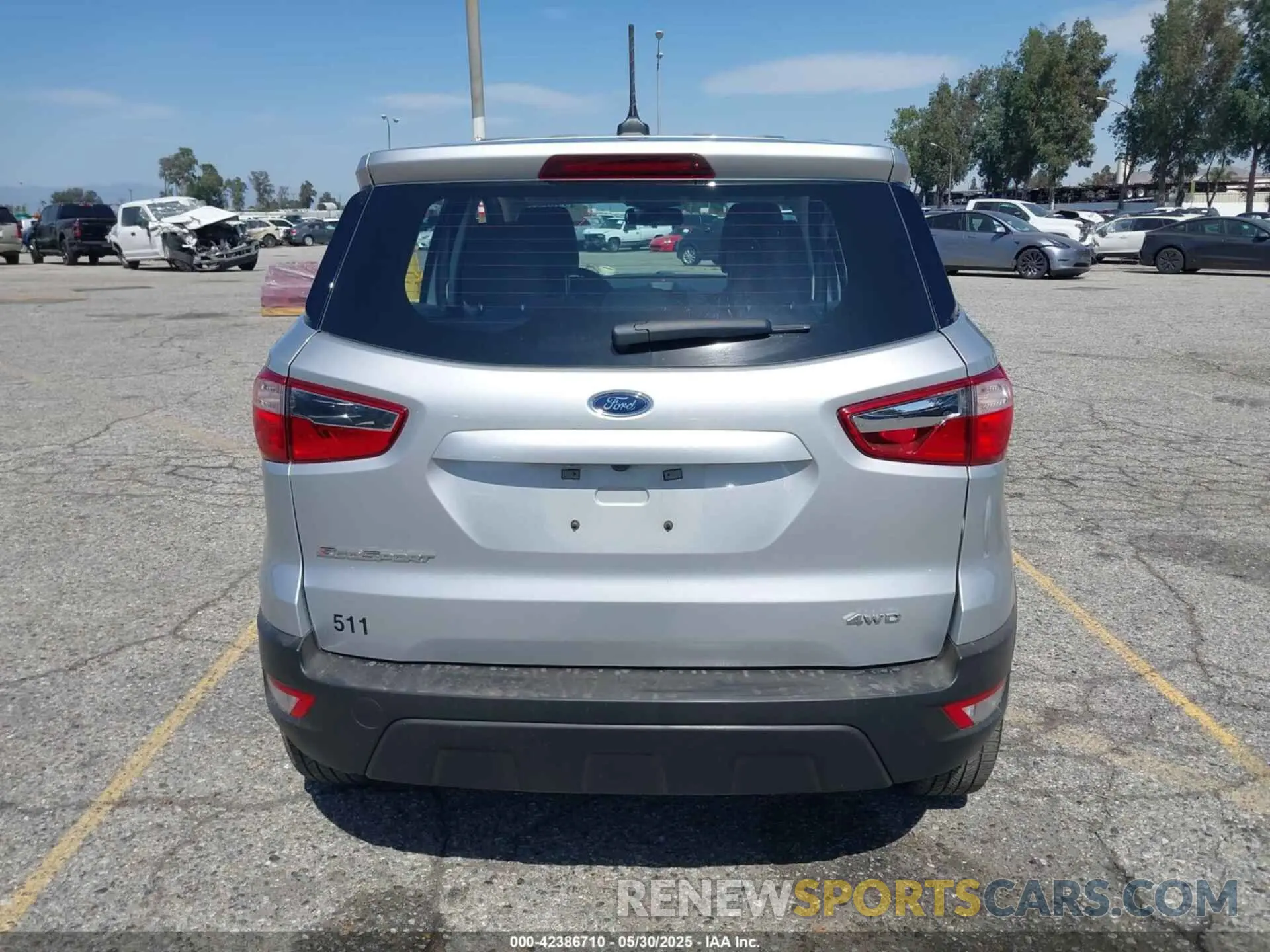 15 Photograph of a damaged car MAJ6S3FL7MC413096 FORD ECOSPORT 2021