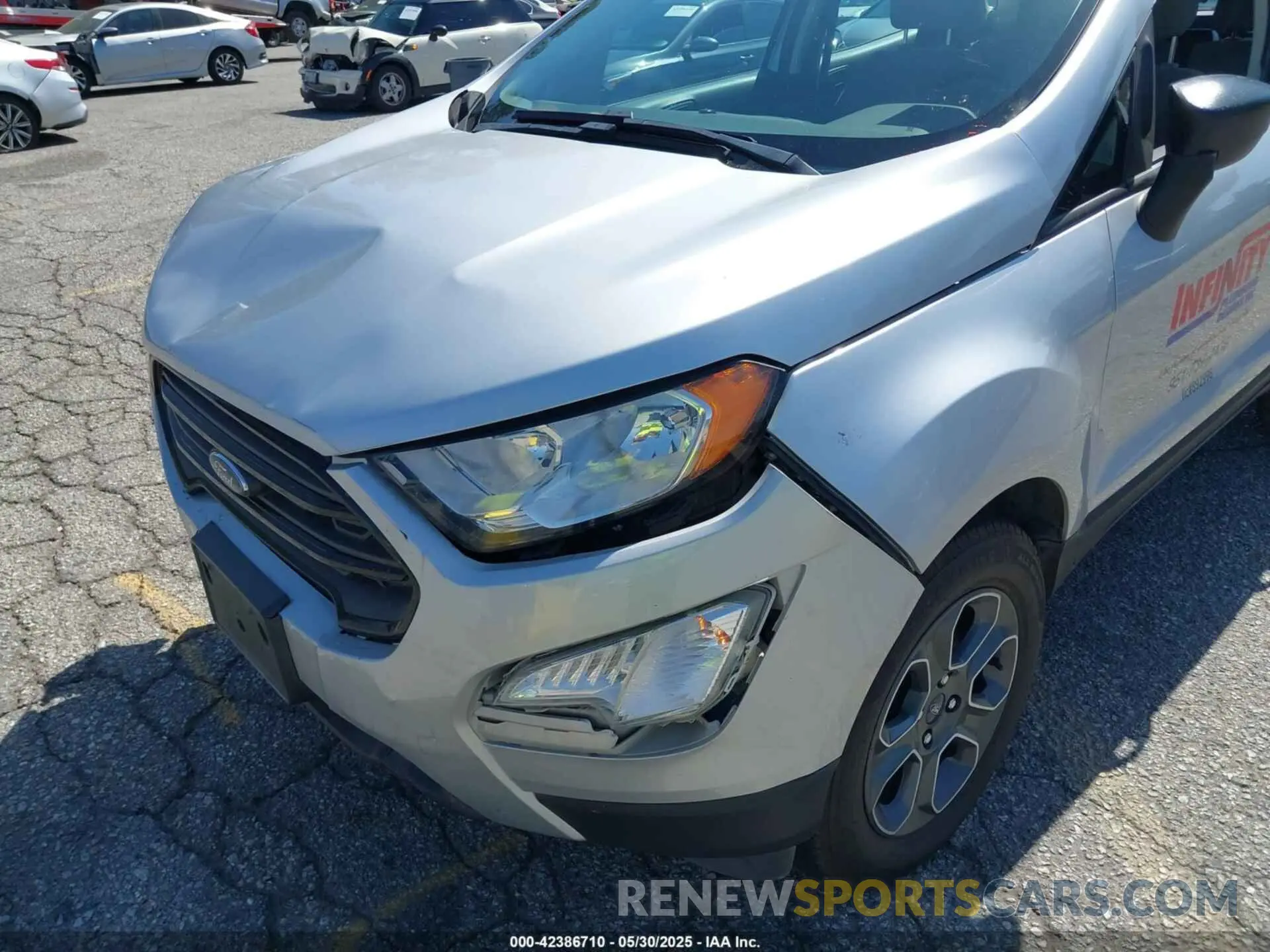 6 Photograph of a damaged car MAJ6S3FL7MC413096 FORD ECOSPORT 2021