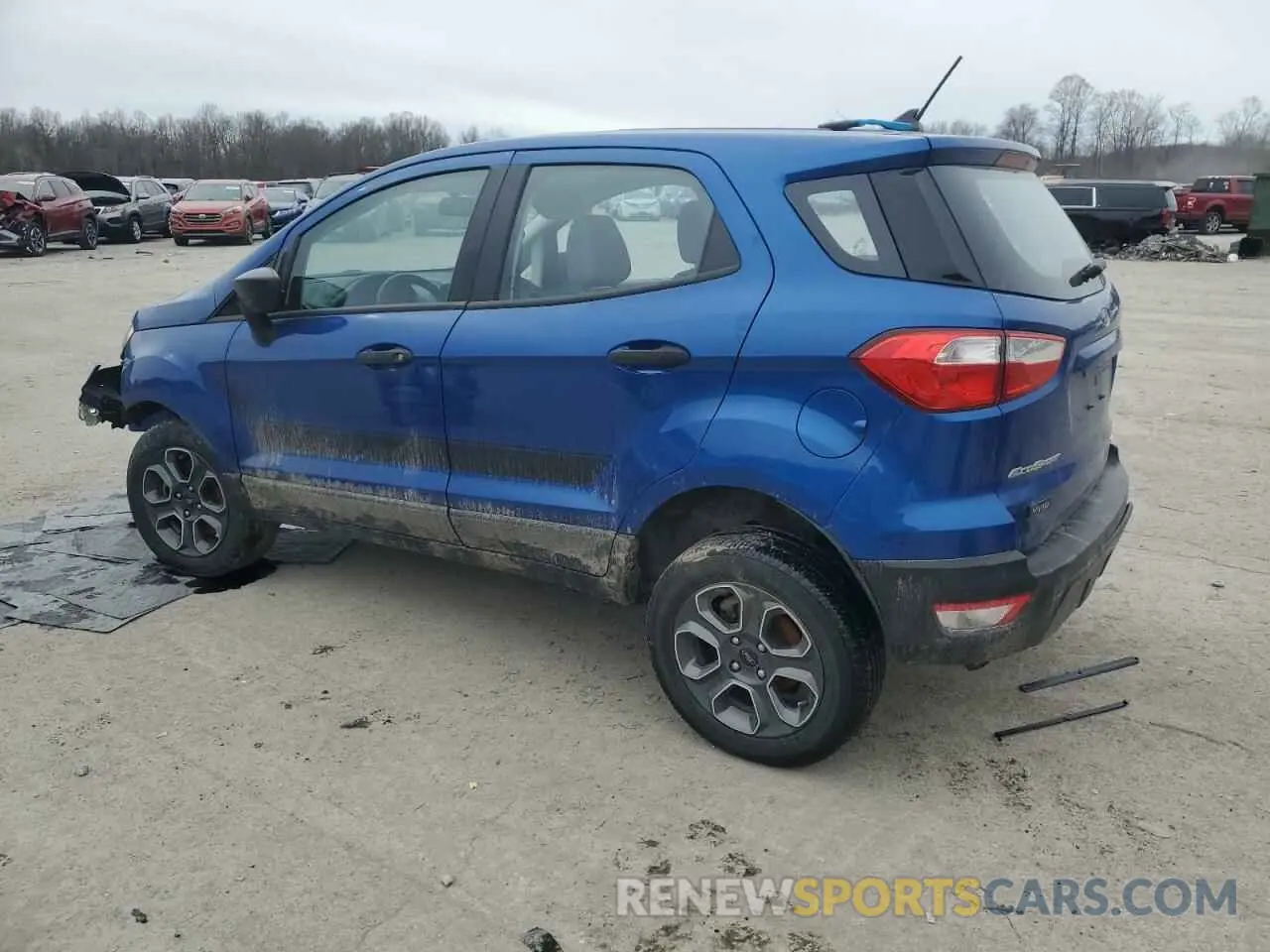 2 Photograph of a damaged car MAJ6S3FL8MC398981 FORD ECOSPORT 2021