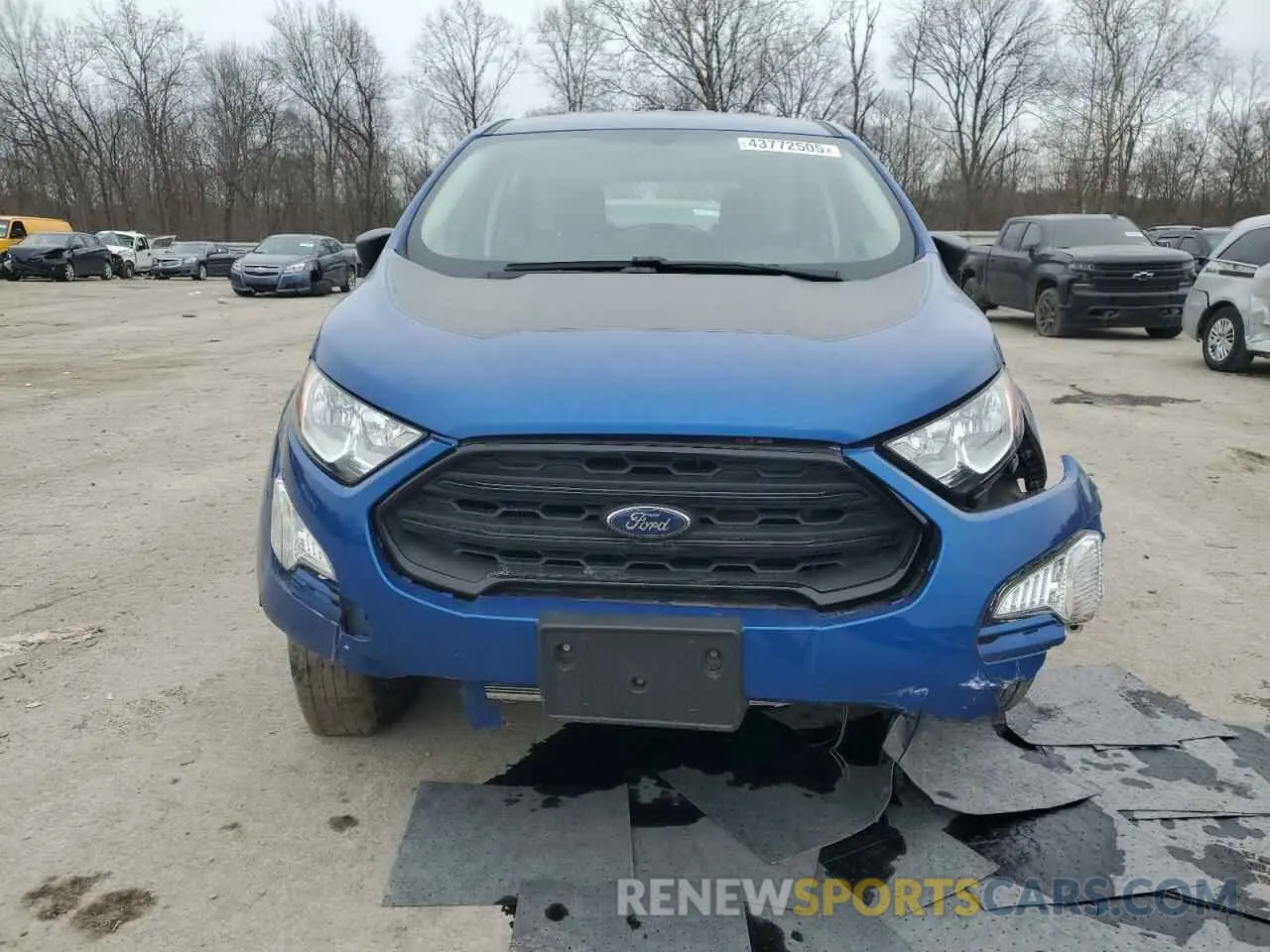 5 Photograph of a damaged car MAJ6S3FL8MC398981 FORD ECOSPORT 2021