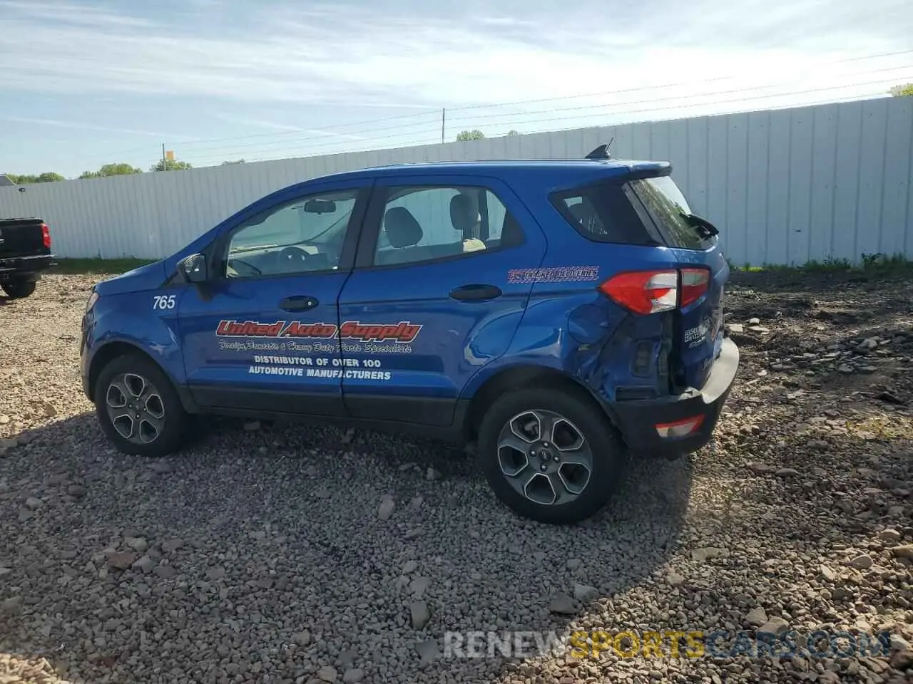 2 Photograph of a damaged car MAJ6S3FL9MC450912 FORD ECOSPORT 2021