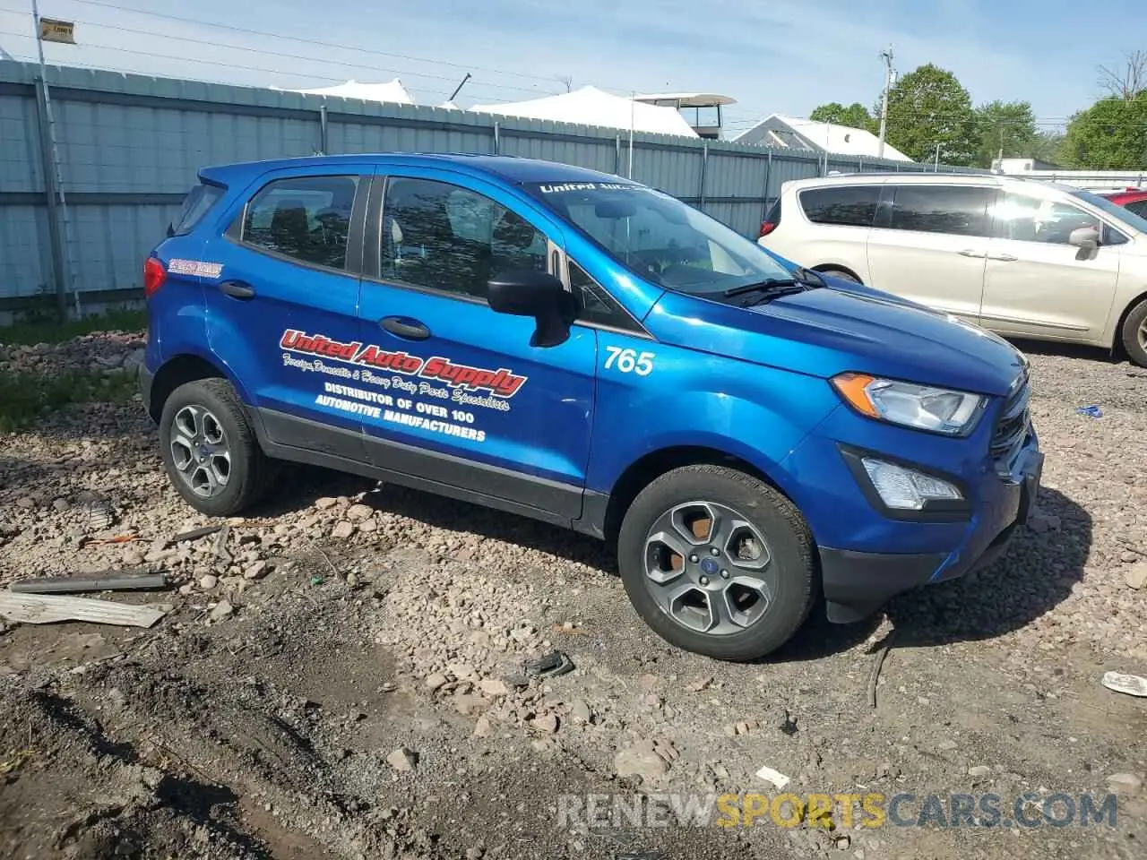 4 Photograph of a damaged car MAJ6S3FL9MC450912 FORD ECOSPORT 2021