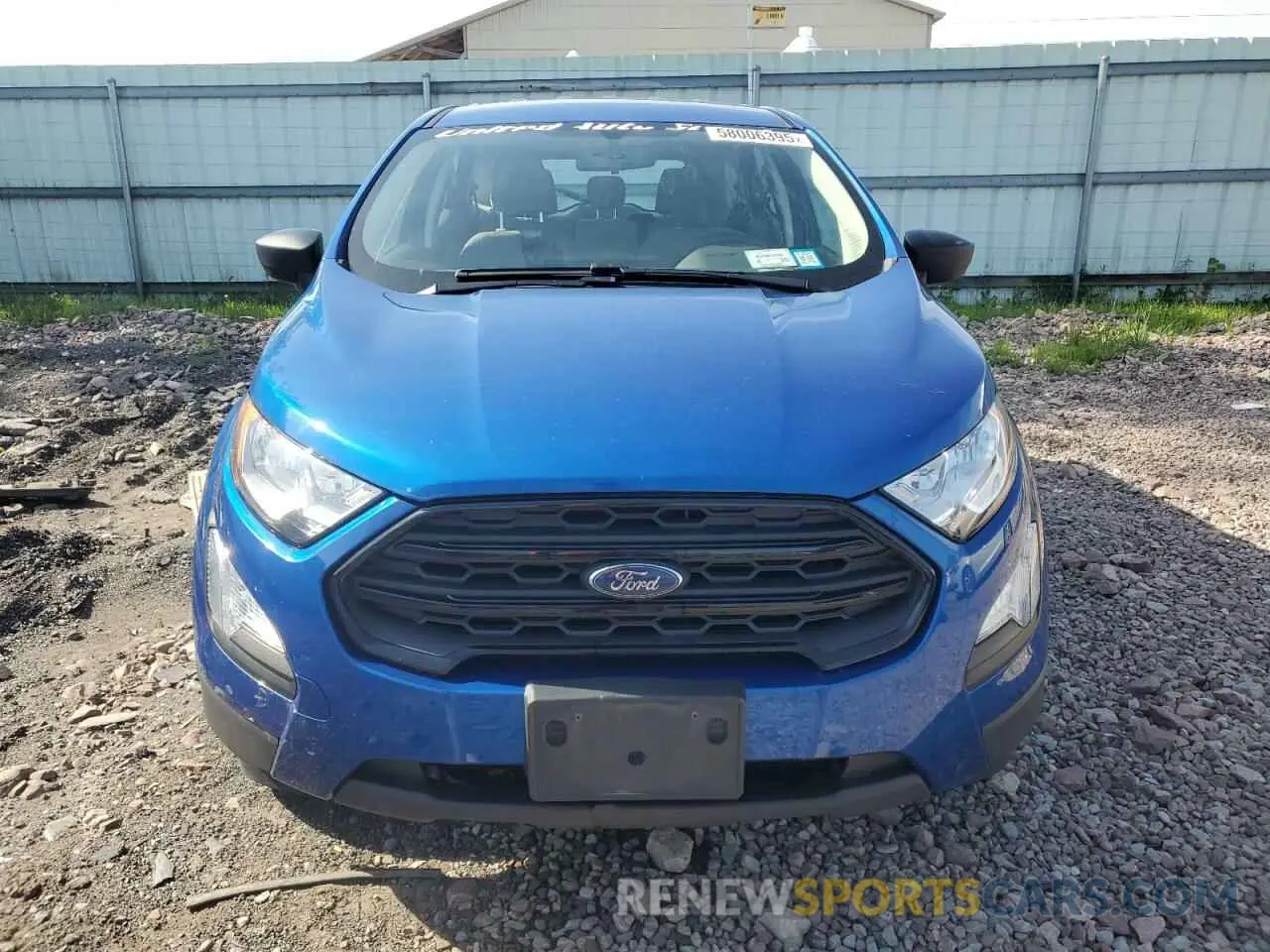 5 Photograph of a damaged car MAJ6S3FL9MC450912 FORD ECOSPORT 2021