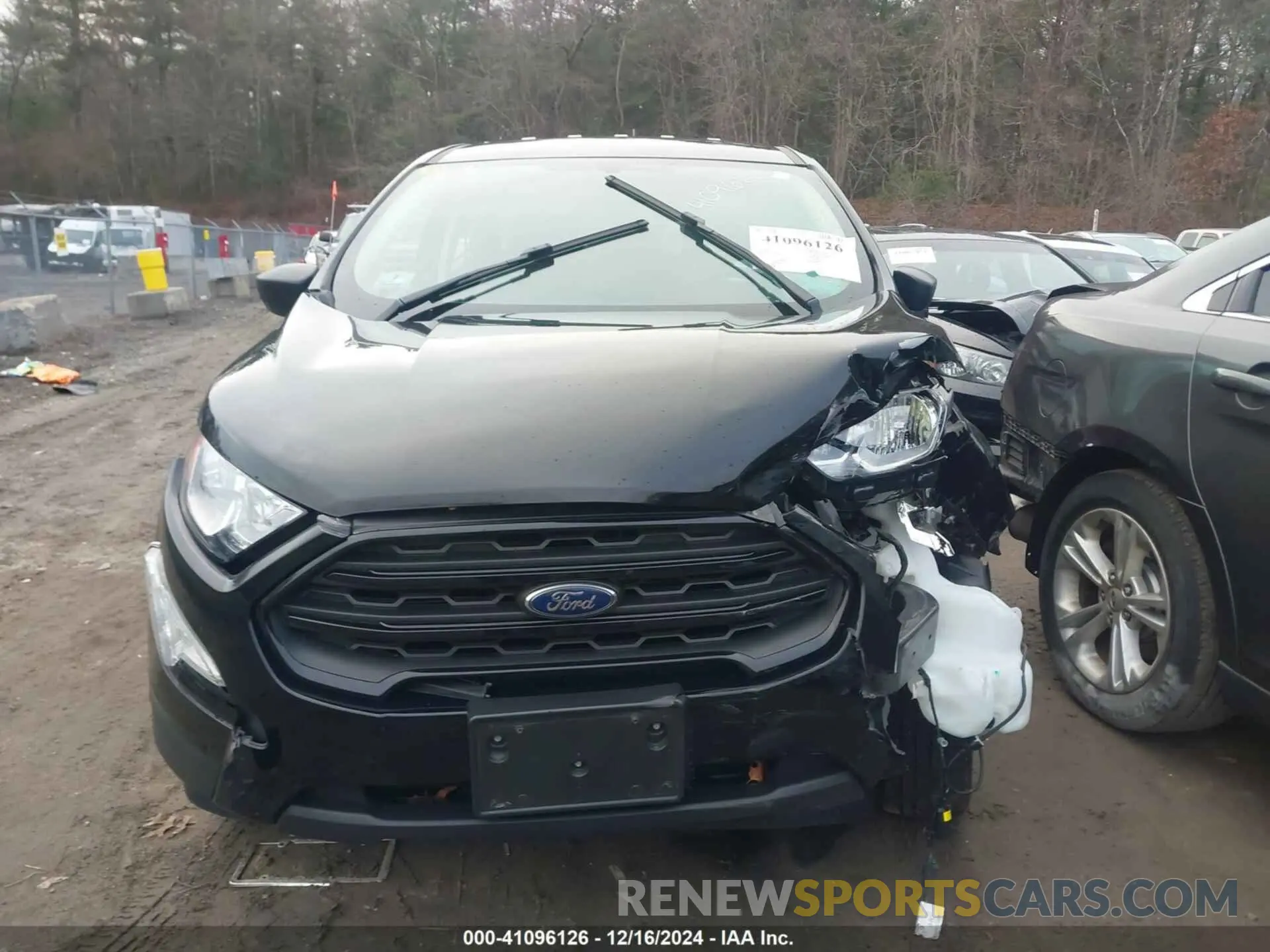 12 Photograph of a damaged car MAJ6S3FLXMC401881 FORD ECOSPORT 2021