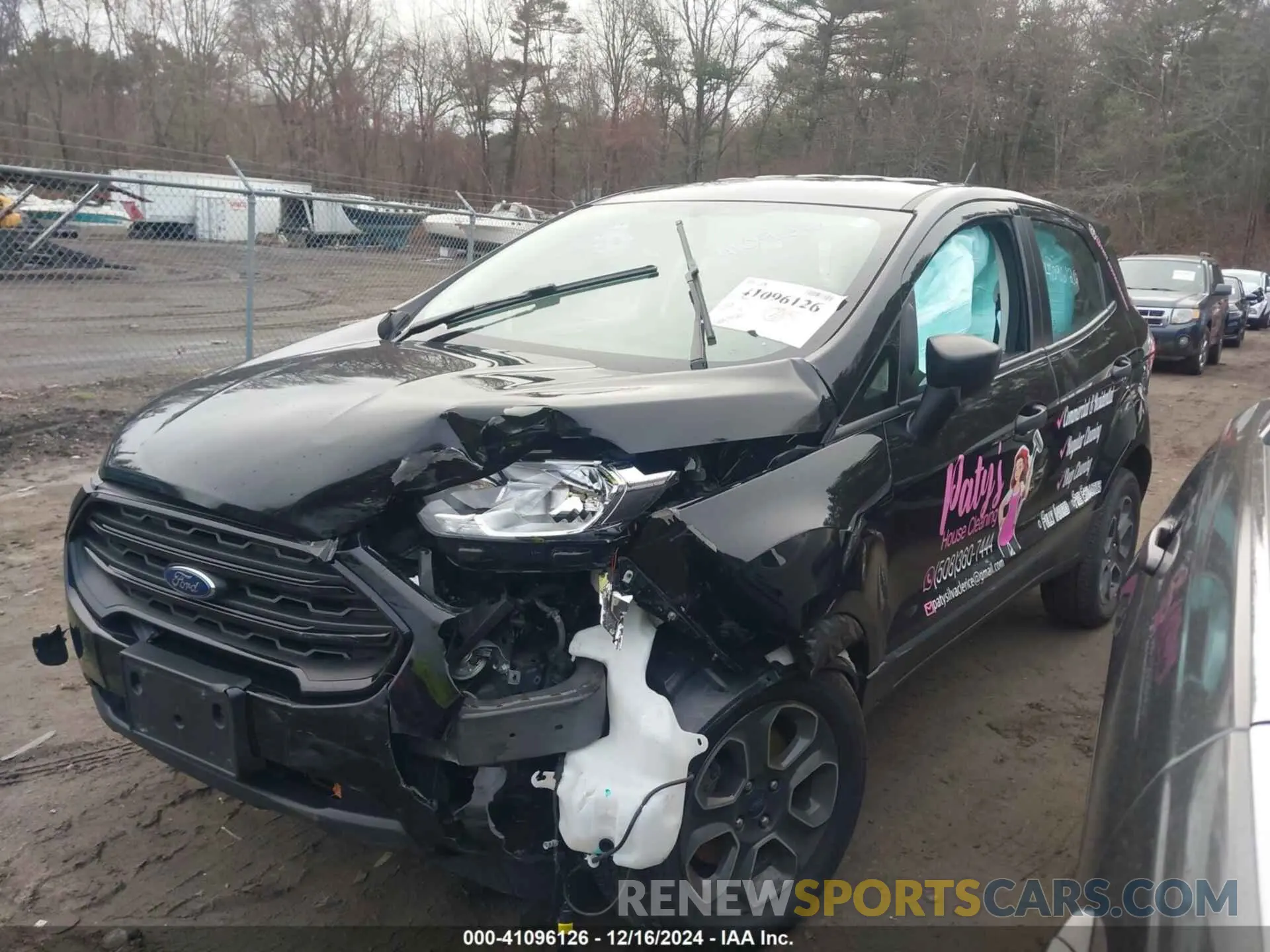 2 Photograph of a damaged car MAJ6S3FLXMC401881 FORD ECOSPORT 2021
