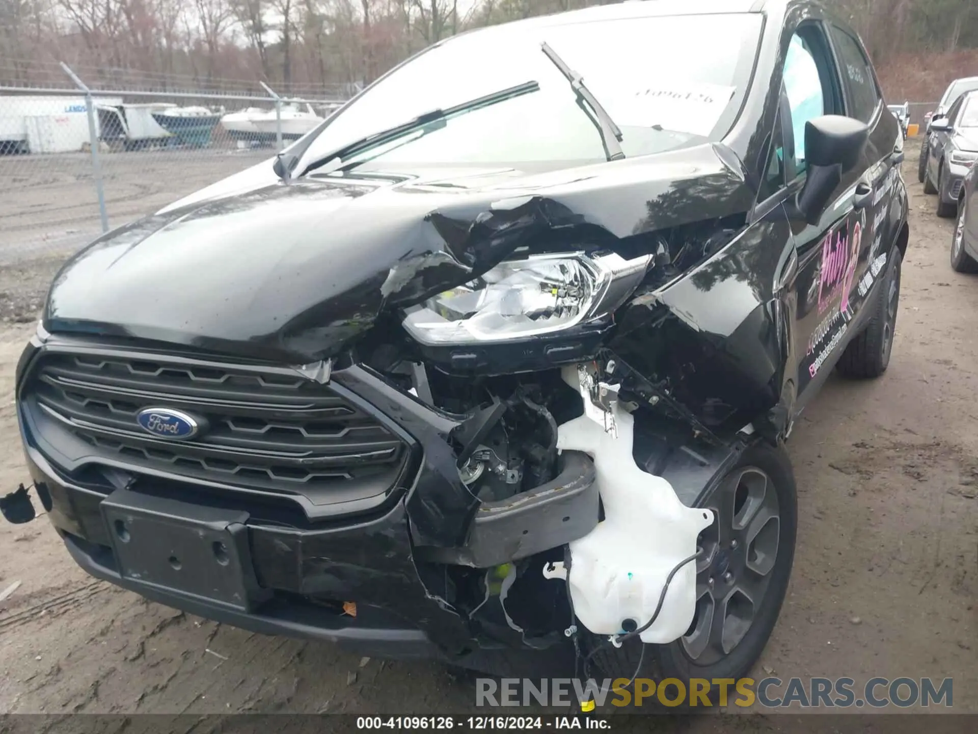6 Photograph of a damaged car MAJ6S3FLXMC401881 FORD ECOSPORT 2021