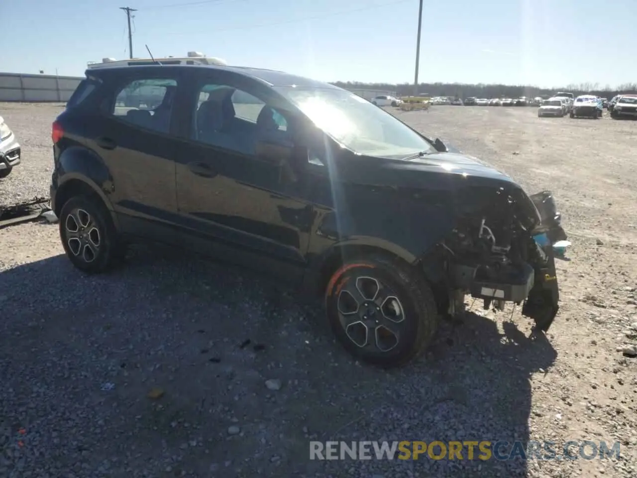 4 Photograph of a damaged car MAJ6S3FLXMC454421 FORD ECOSPORT 2021