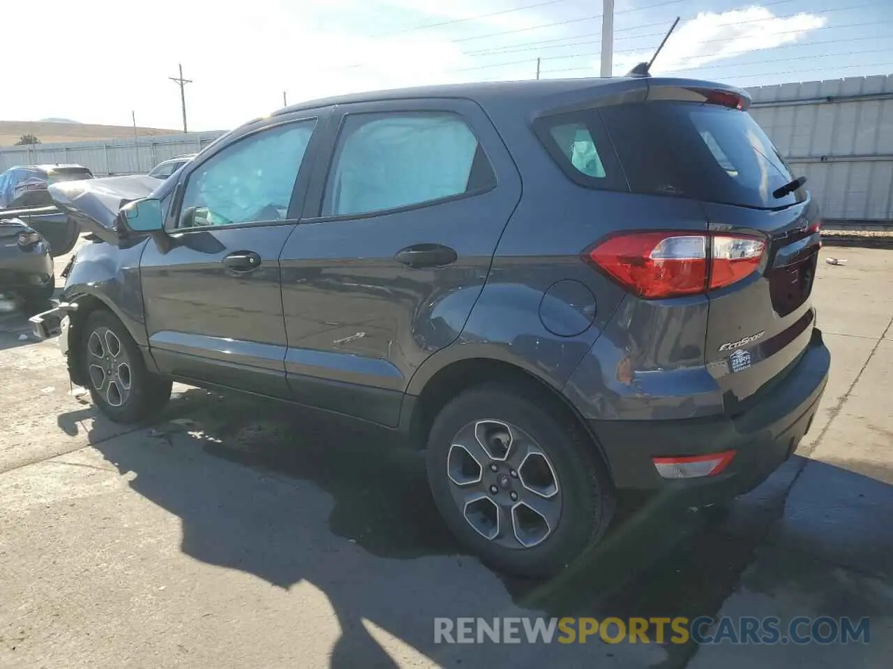 2 Photograph of a damaged car MAJ6S3FLXMC455214 FORD ECOSPORT 2021