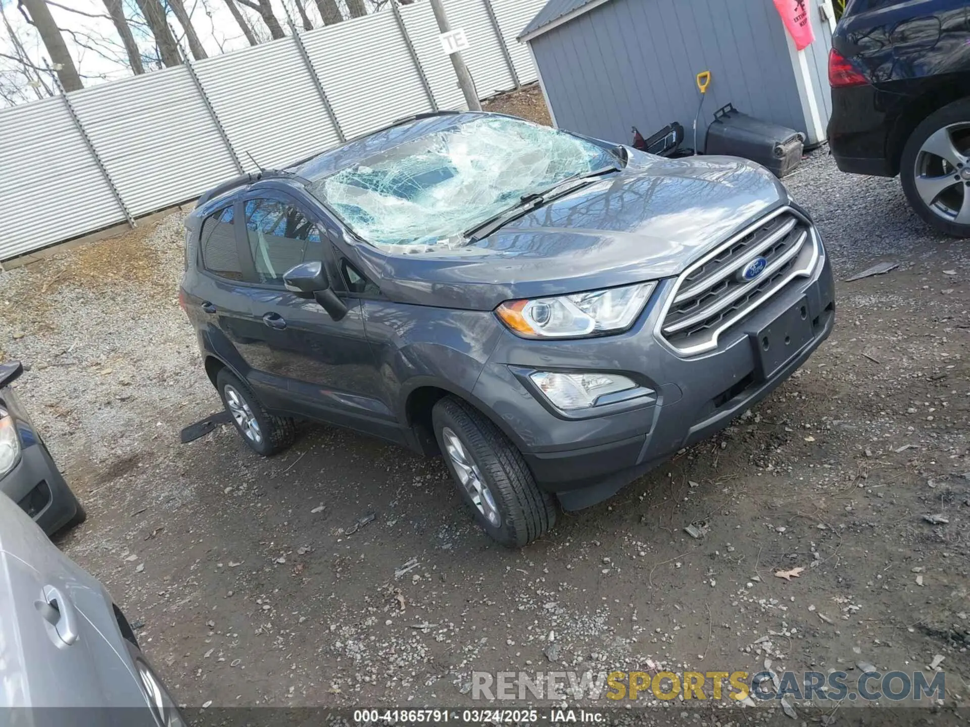 1 Photograph of a damaged car MAJ6S3GL0MC404528 FORD ECOSPORT 2021