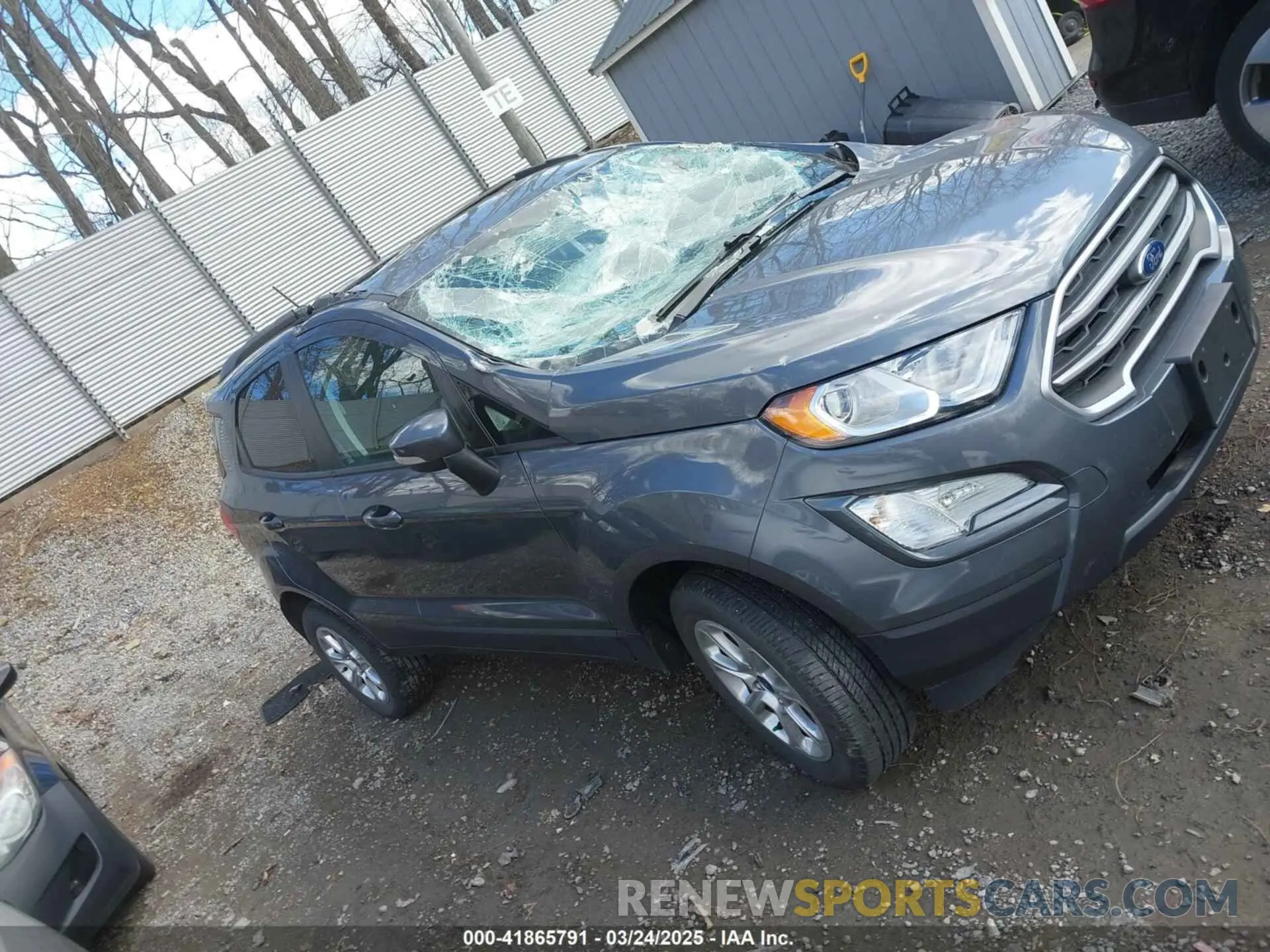 13 Photograph of a damaged car MAJ6S3GL0MC404528 FORD ECOSPORT 2021