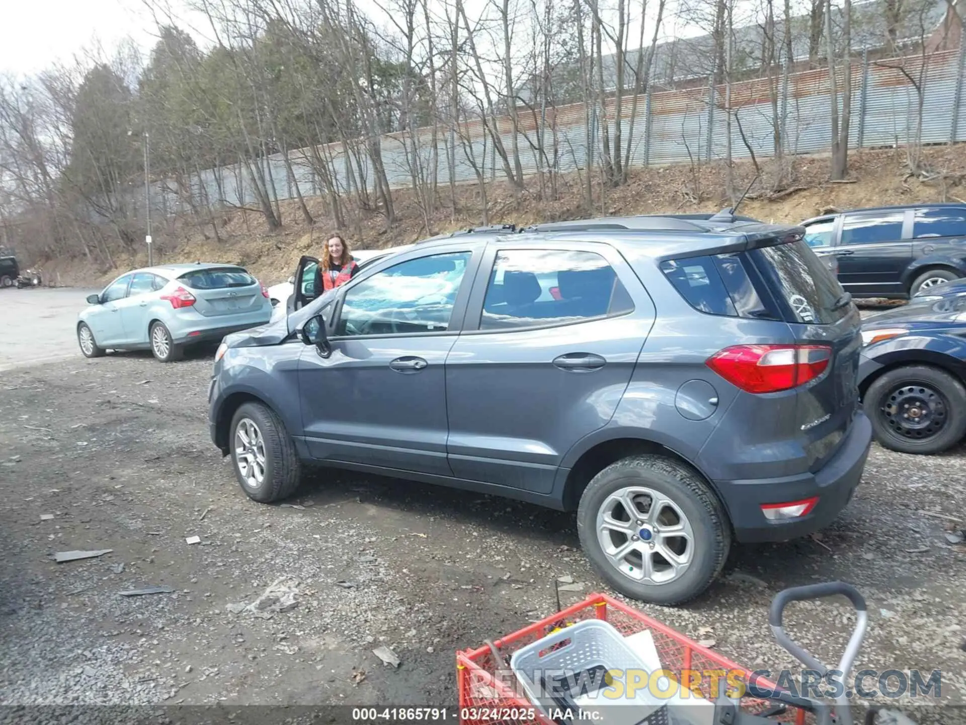 14 Photograph of a damaged car MAJ6S3GL0MC404528 FORD ECOSPORT 2021