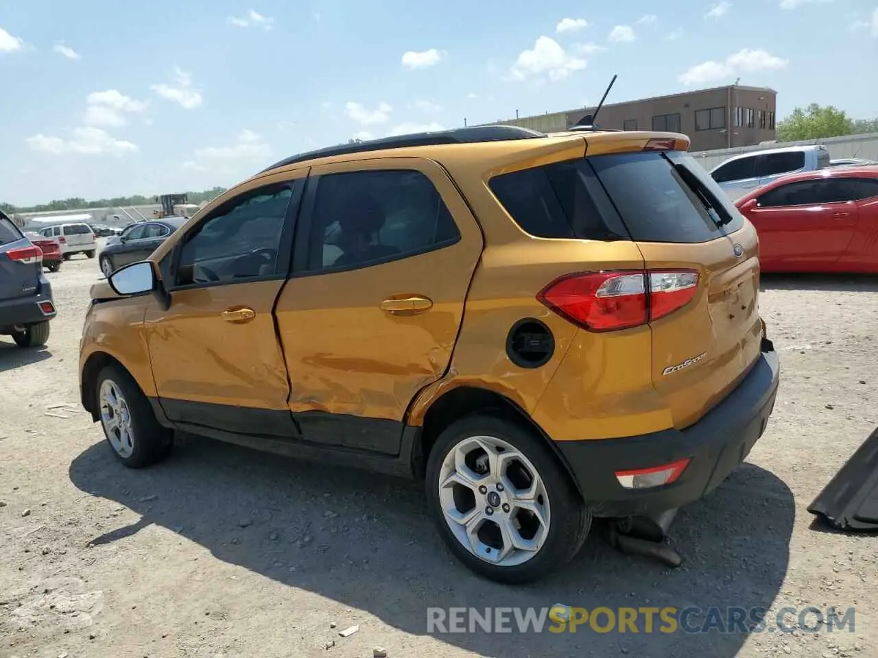 2 Photograph of a damaged car MAJ6S3GL0MC409132 FORD ECOSPORT 2021