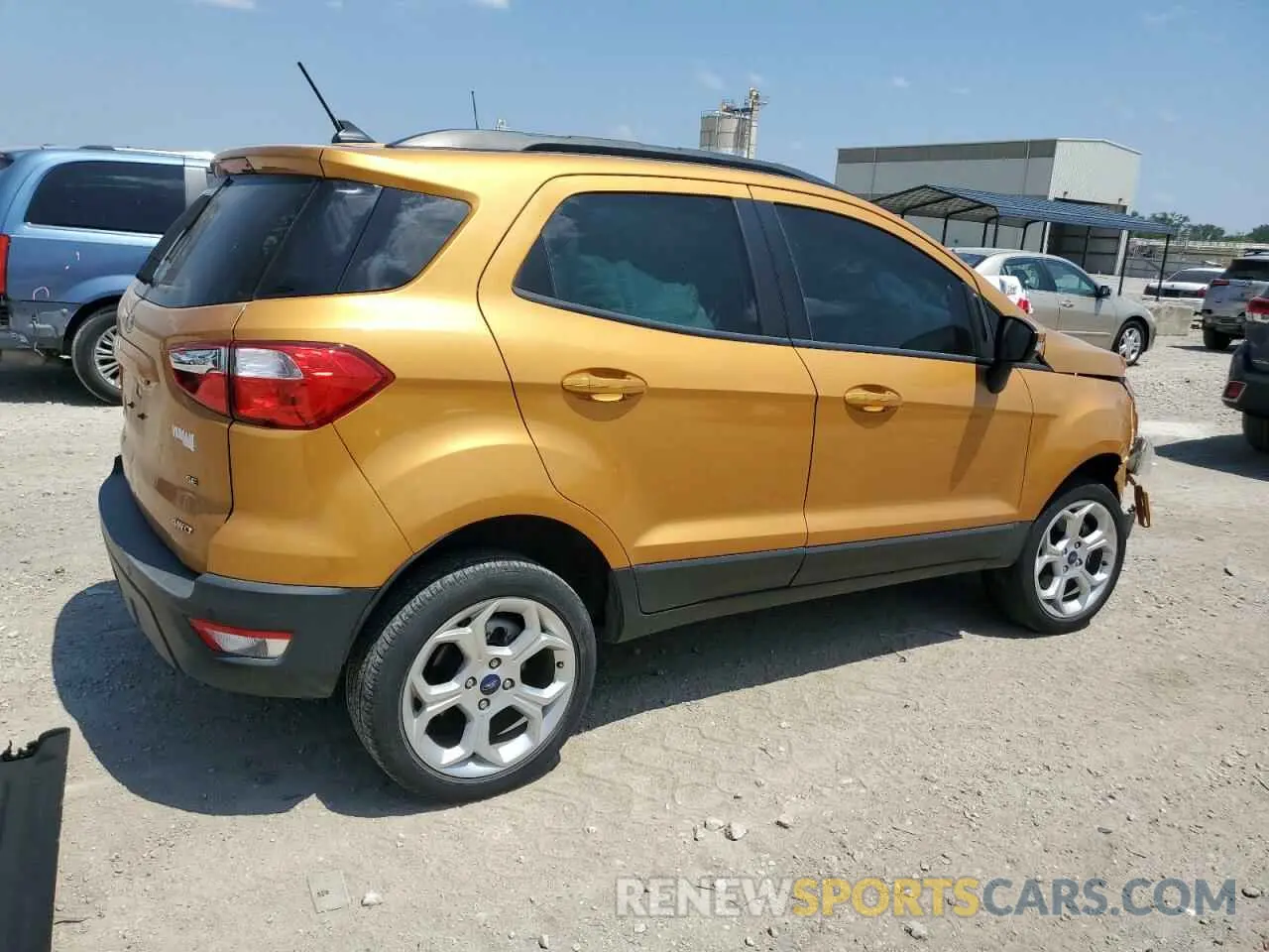 3 Photograph of a damaged car MAJ6S3GL0MC409132 FORD ECOSPORT 2021