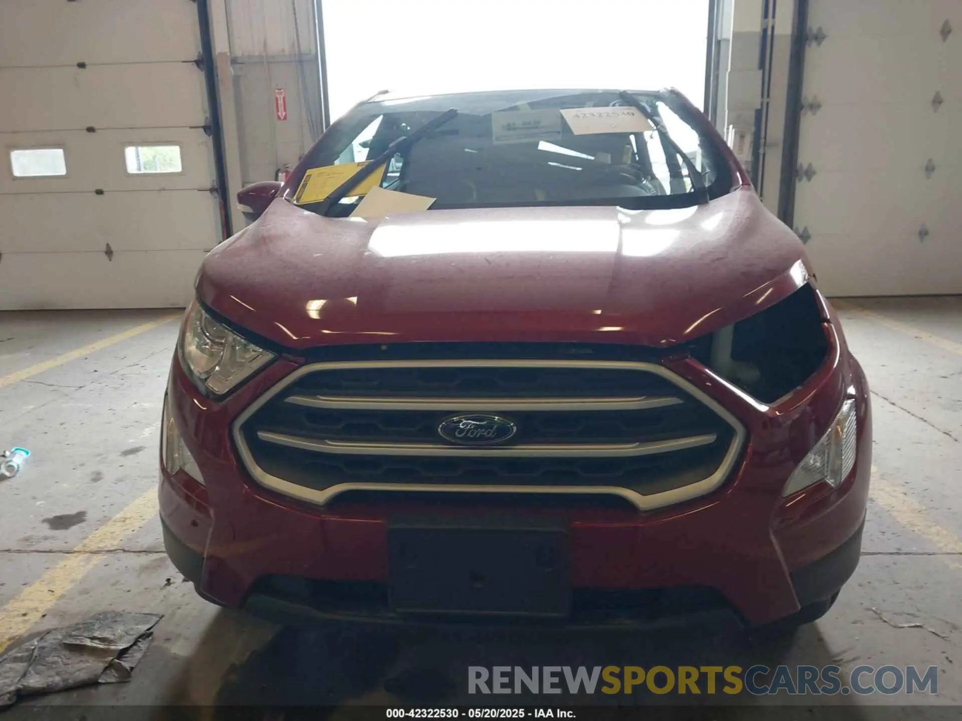 12 Photograph of a damaged car MAJ6S3GL0MC410684 FORD ECOSPORT 2021