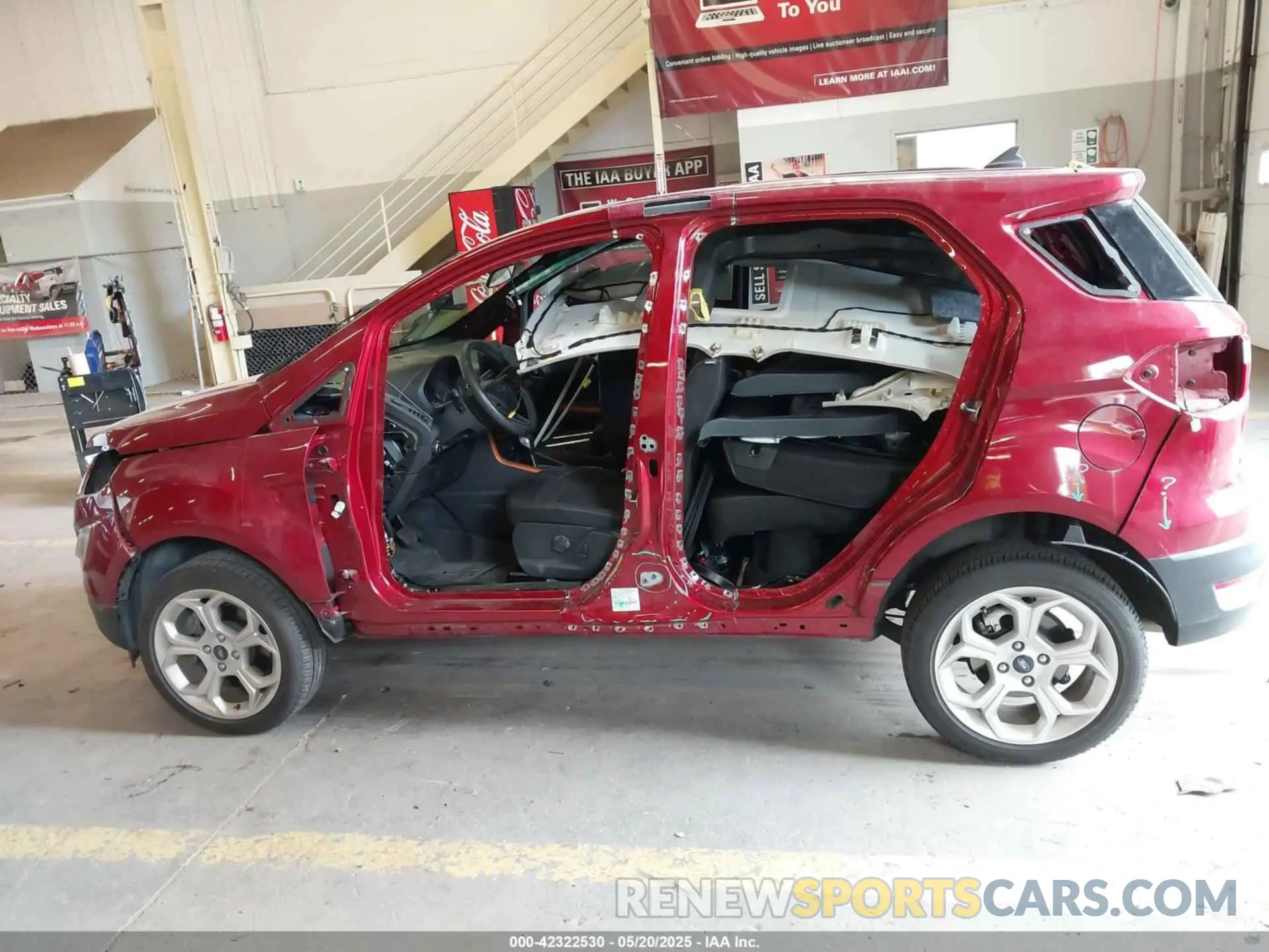14 Photograph of a damaged car MAJ6S3GL0MC410684 FORD ECOSPORT 2021
