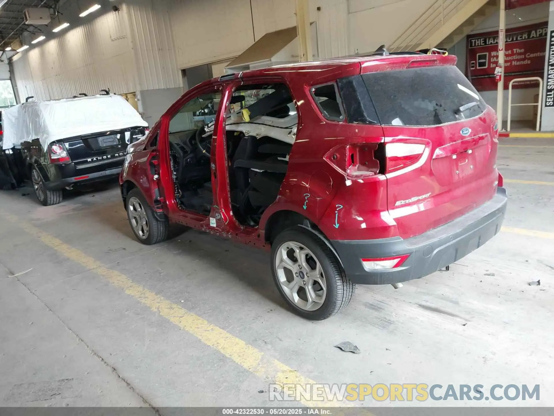 3 Photograph of a damaged car MAJ6S3GL0MC410684 FORD ECOSPORT 2021