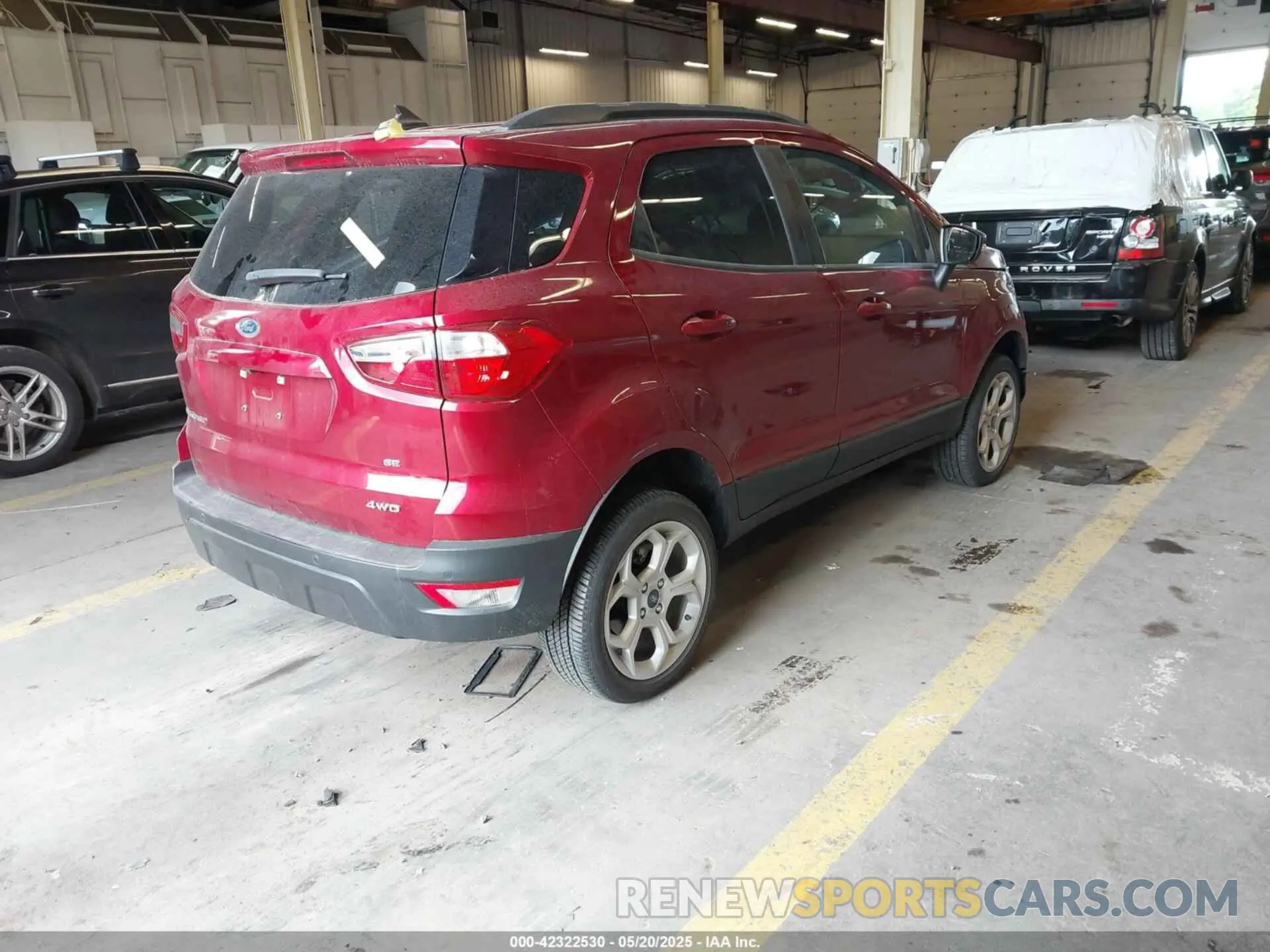 4 Photograph of a damaged car MAJ6S3GL0MC410684 FORD ECOSPORT 2021