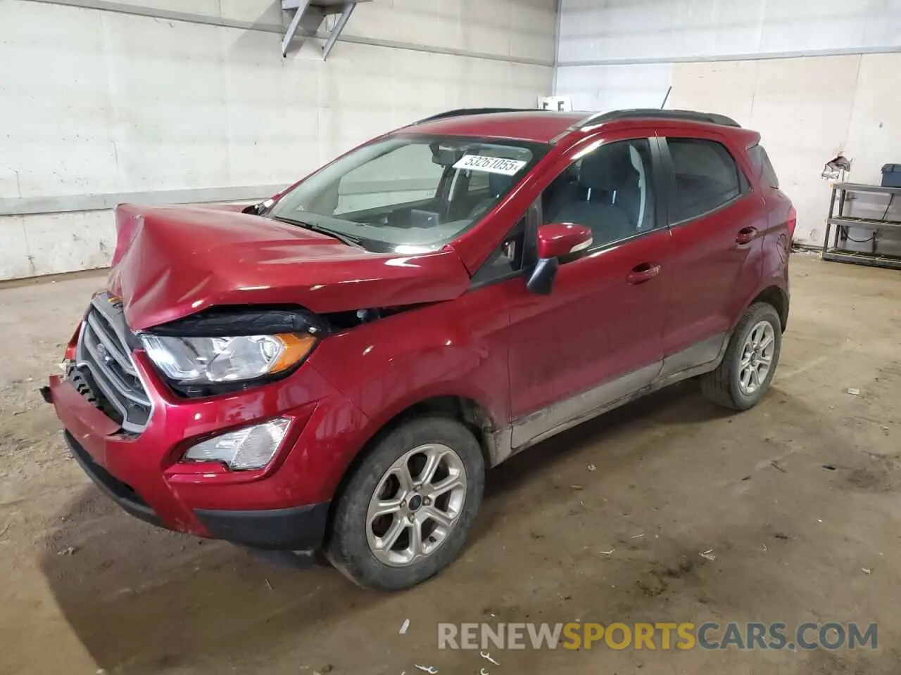 1 Photograph of a damaged car MAJ6S3GL0MC440932 FORD ECOSPORT 2021