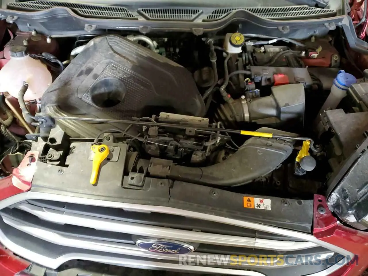 12 Photograph of a damaged car MAJ6S3GL0MC440932 FORD ECOSPORT 2021