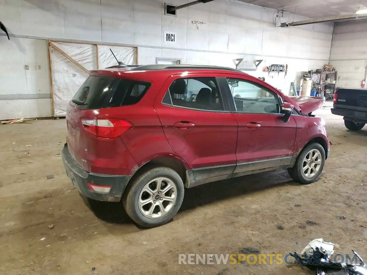 3 Photograph of a damaged car MAJ6S3GL0MC440932 FORD ECOSPORT 2021