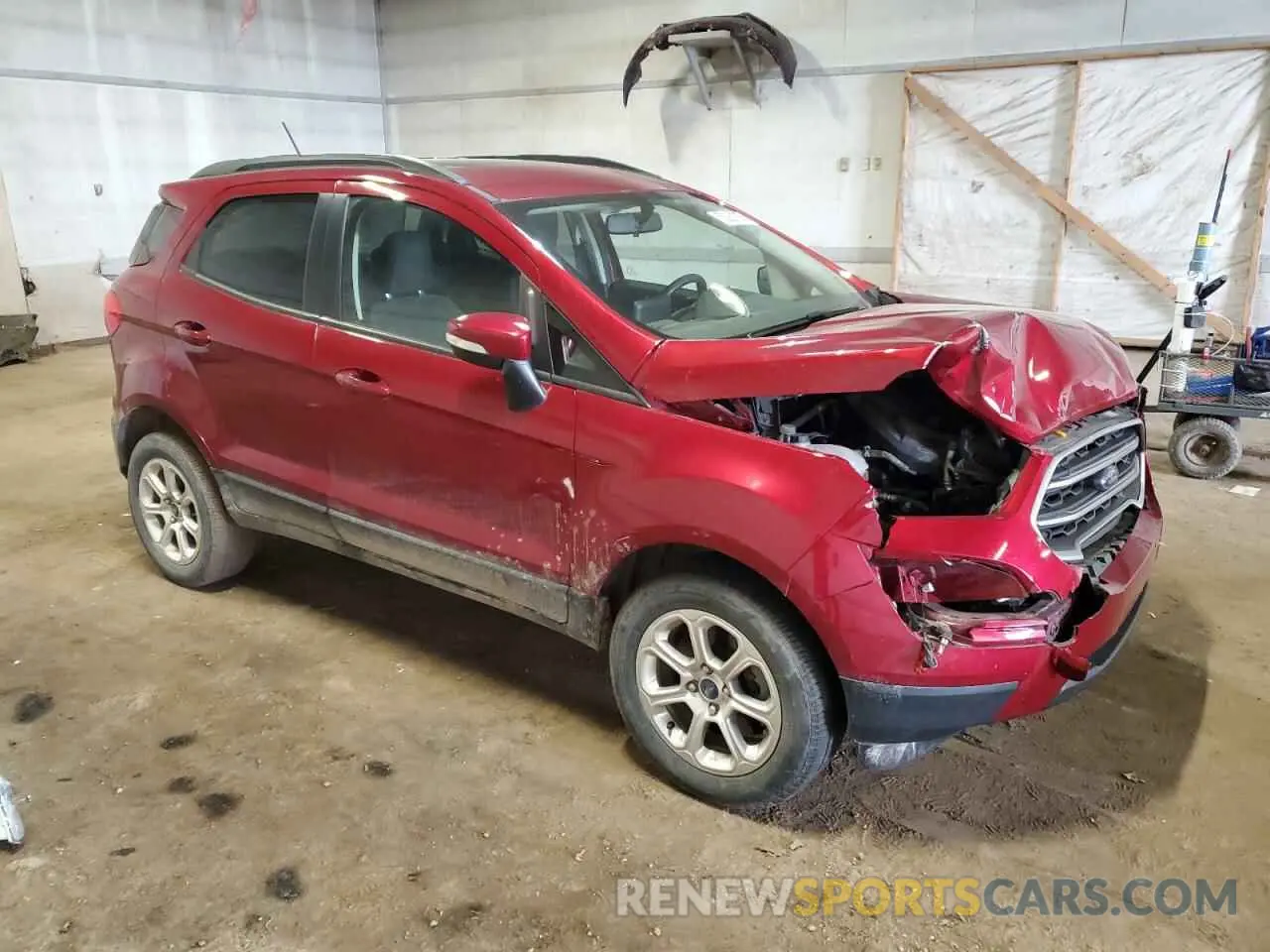4 Photograph of a damaged car MAJ6S3GL0MC440932 FORD ECOSPORT 2021