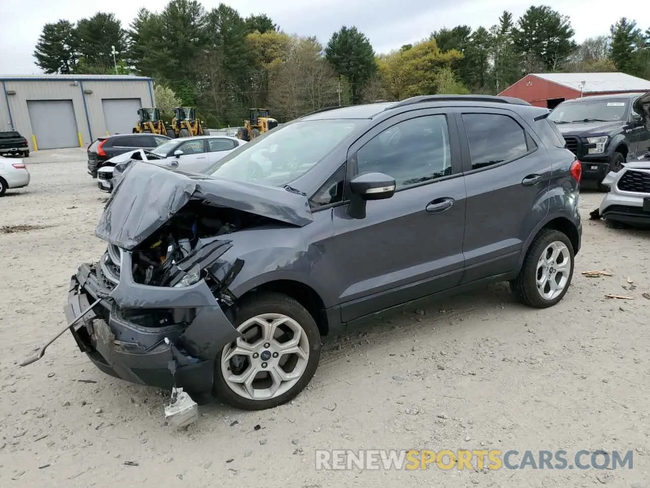 1 Photograph of a damaged car MAJ6S3GL1MC400164 FORD ECOSPORT 2021