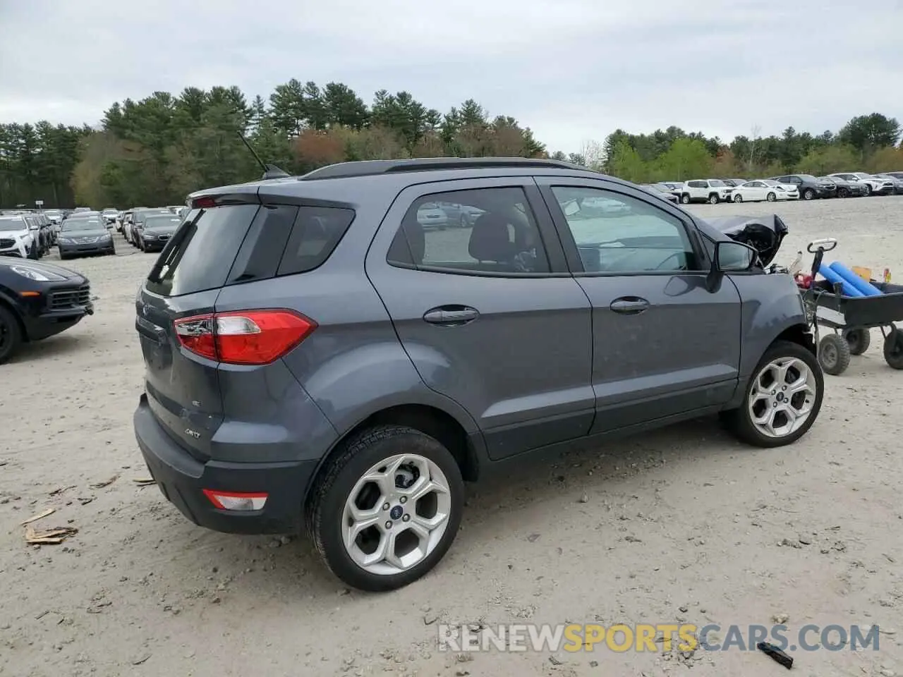 3 Photograph of a damaged car MAJ6S3GL1MC400164 FORD ECOSPORT 2021