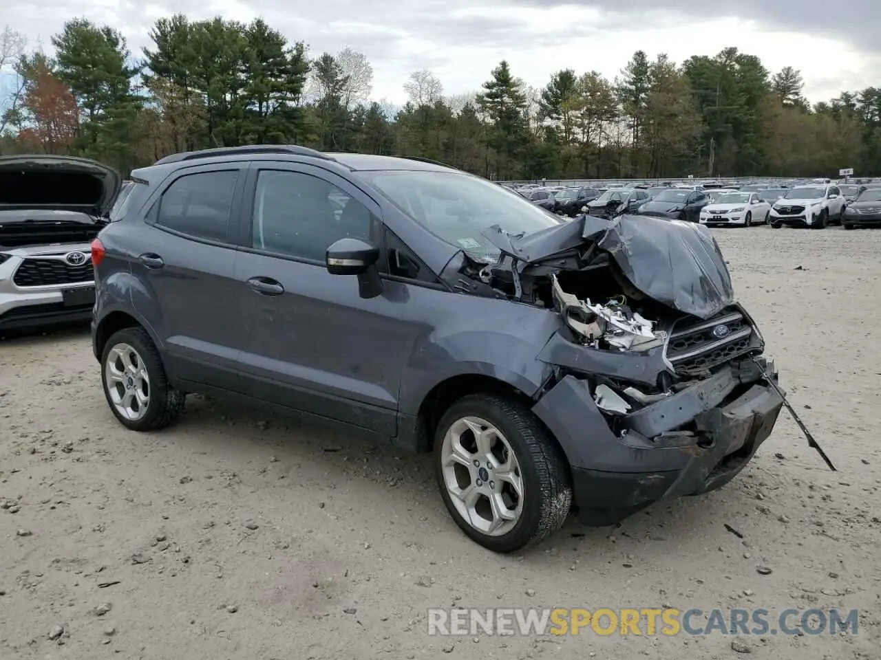4 Photograph of a damaged car MAJ6S3GL1MC400164 FORD ECOSPORT 2021