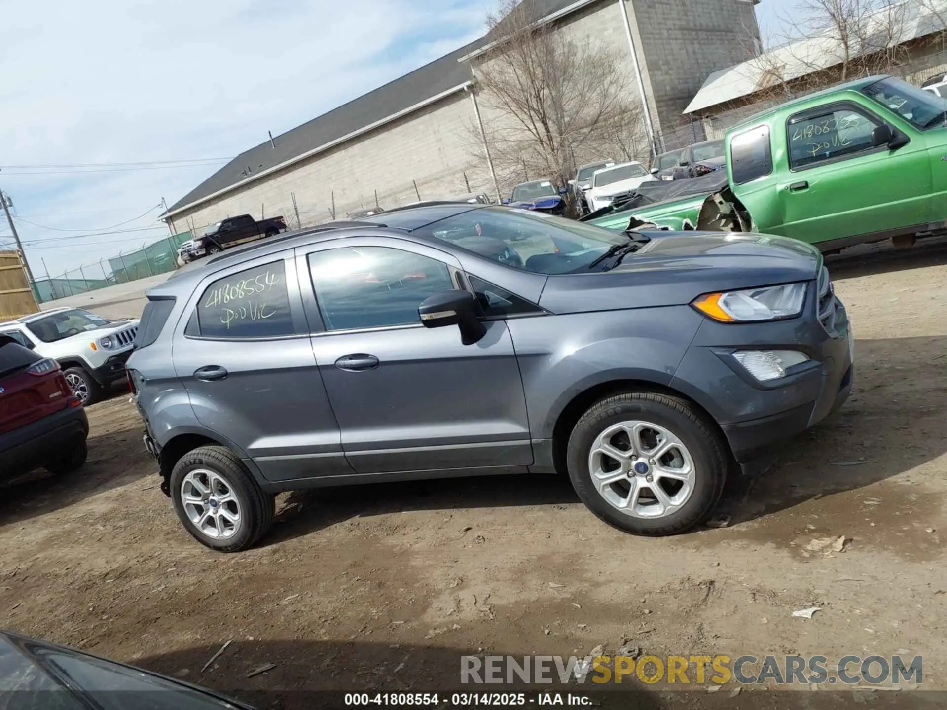 13 Photograph of a damaged car MAJ6S3GL1MC425050 FORD ECOSPORT 2021