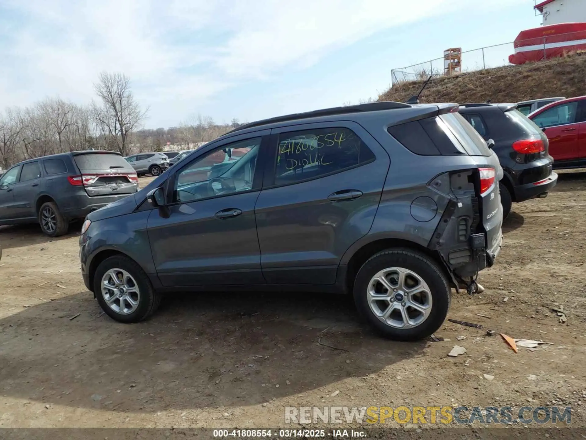14 Photograph of a damaged car MAJ6S3GL1MC425050 FORD ECOSPORT 2021