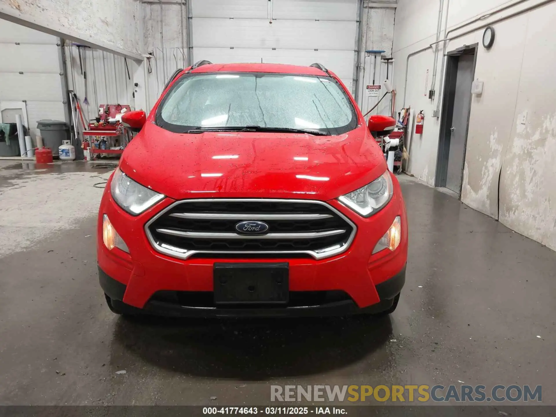 11 Photograph of a damaged car MAJ6S3GL1MC442138 FORD ECOSPORT 2021