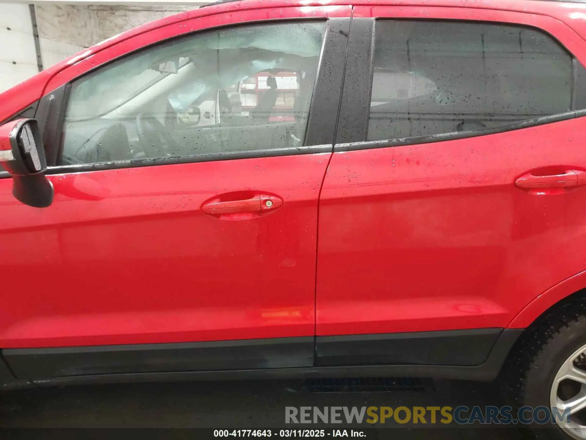 13 Photograph of a damaged car MAJ6S3GL1MC442138 FORD ECOSPORT 2021