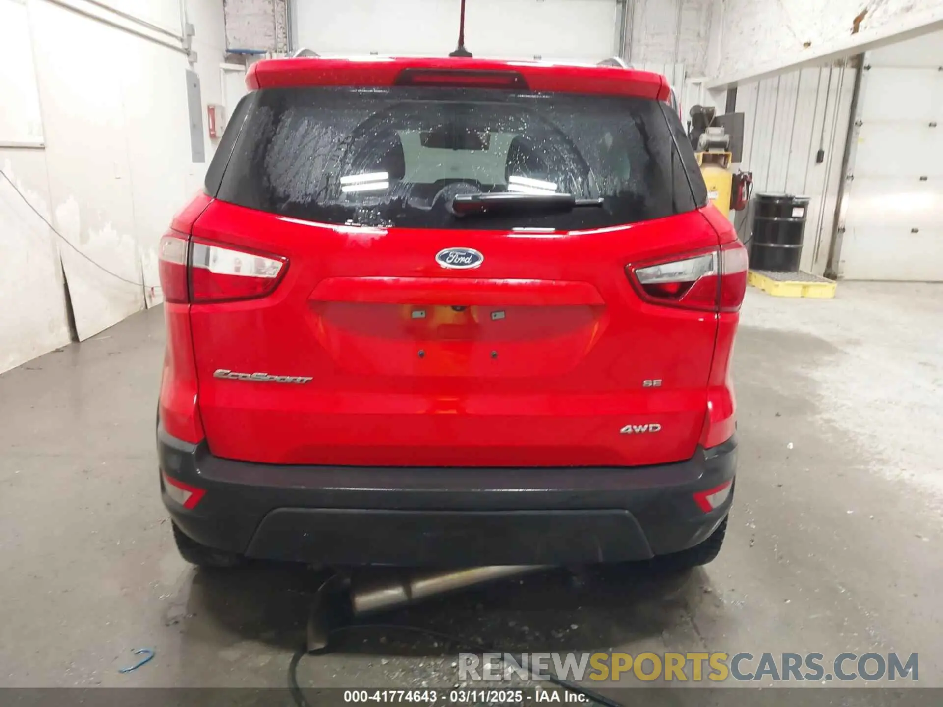 15 Photograph of a damaged car MAJ6S3GL1MC442138 FORD ECOSPORT 2021