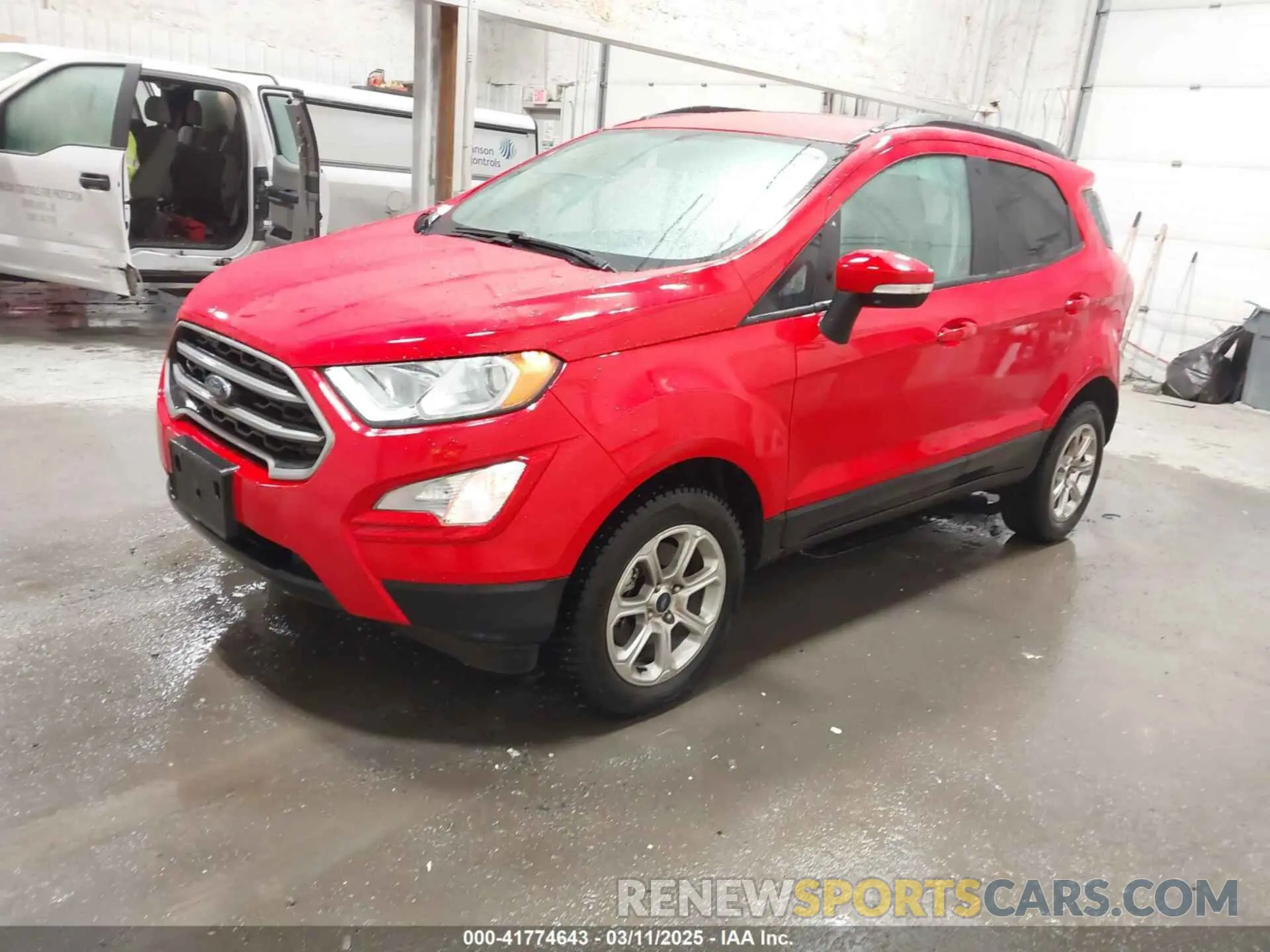 2 Photograph of a damaged car MAJ6S3GL1MC442138 FORD ECOSPORT 2021