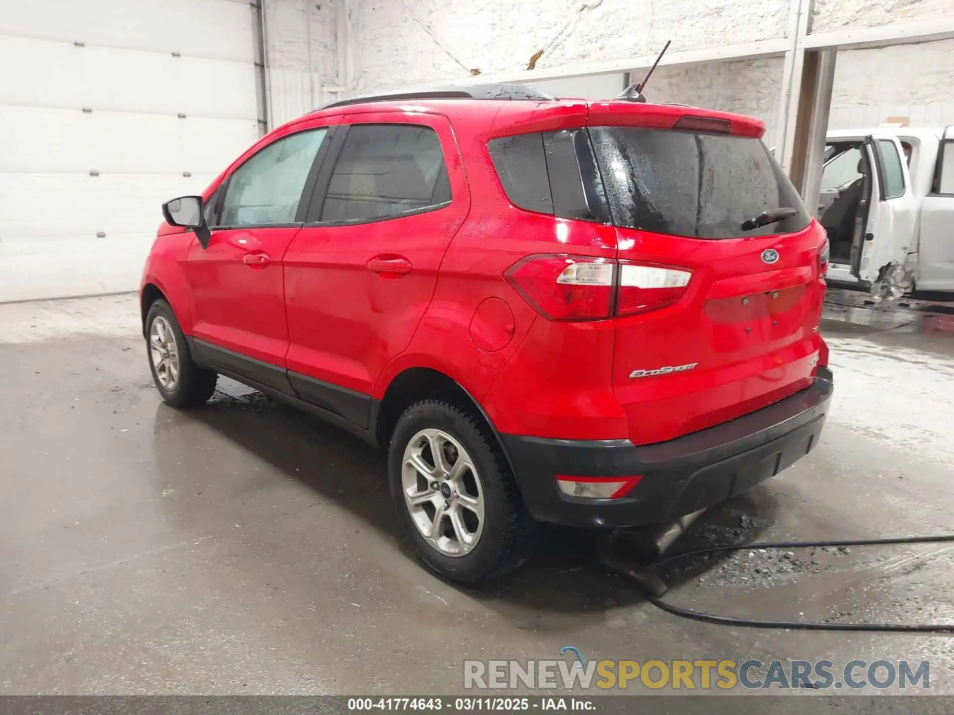 3 Photograph of a damaged car MAJ6S3GL1MC442138 FORD ECOSPORT 2021