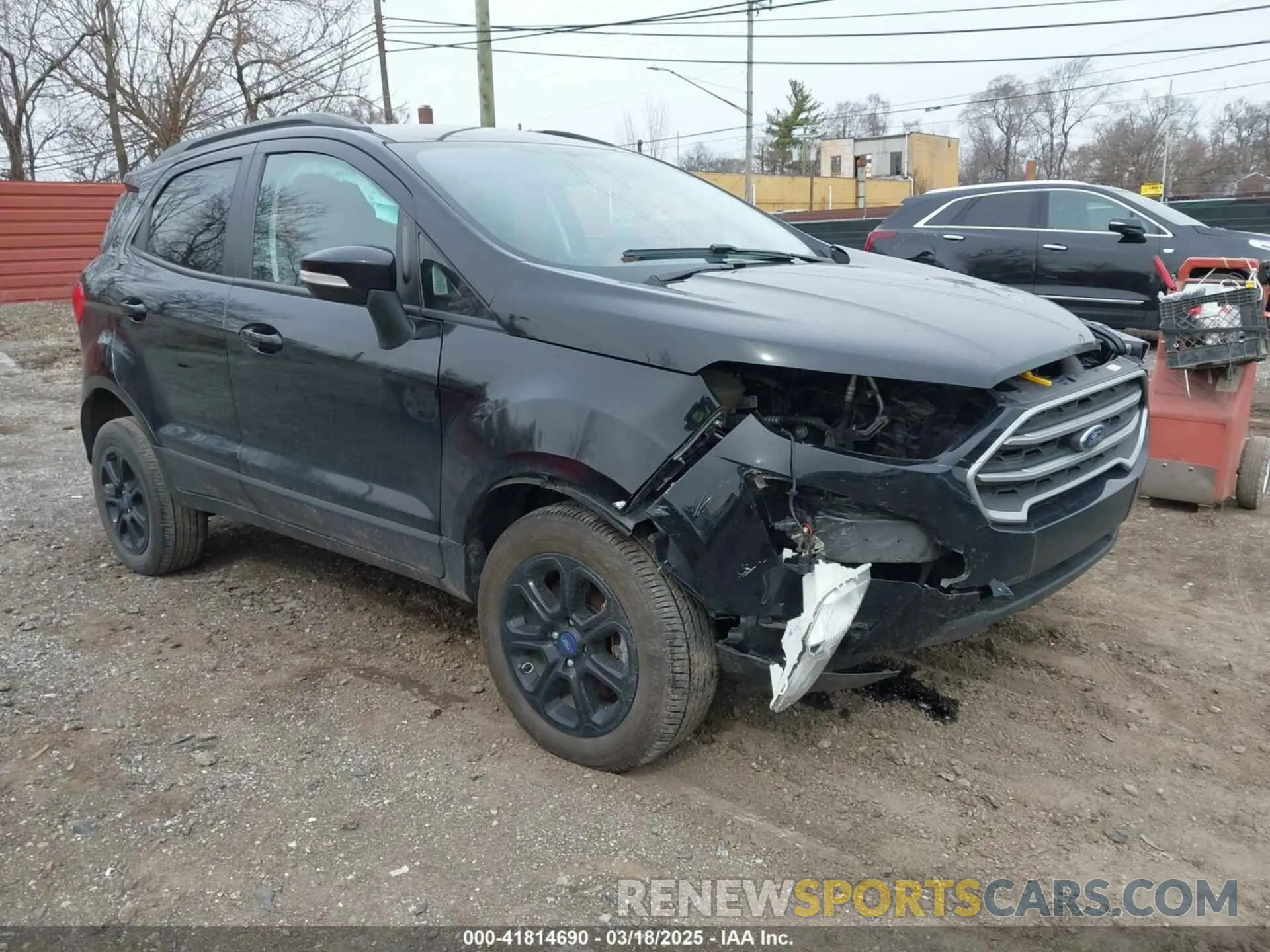1 Photograph of a damaged car MAJ6S3GL2MC416907 FORD ECOSPORT 2021