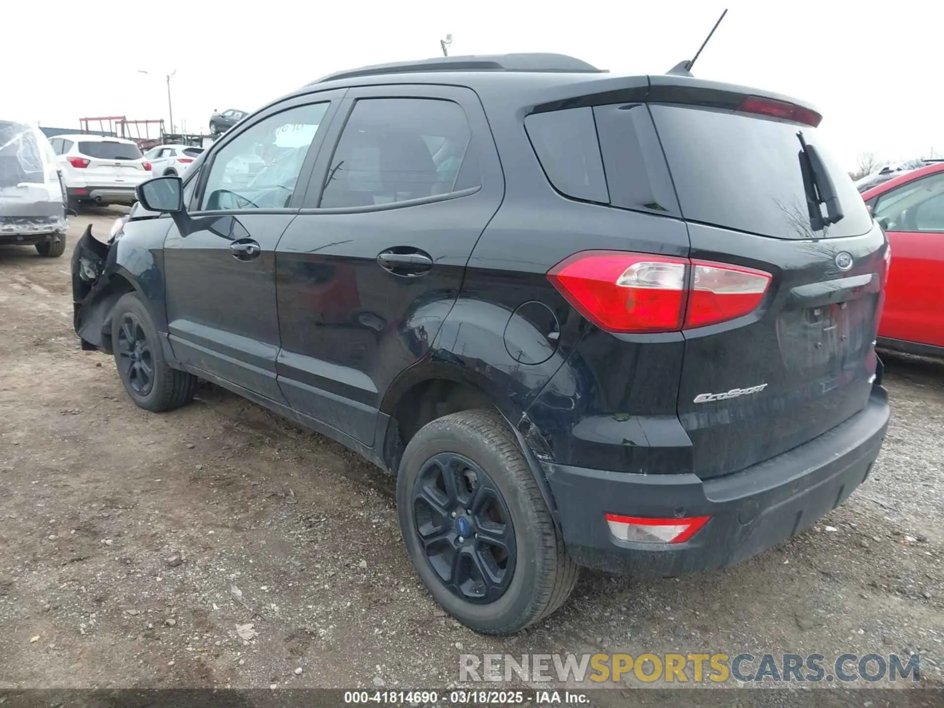 3 Photograph of a damaged car MAJ6S3GL2MC416907 FORD ECOSPORT 2021