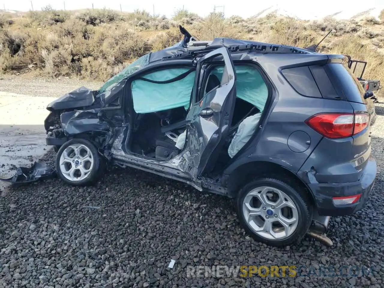 2 Photograph of a damaged car MAJ6S3GL3MC424739 FORD ECOSPORT 2021