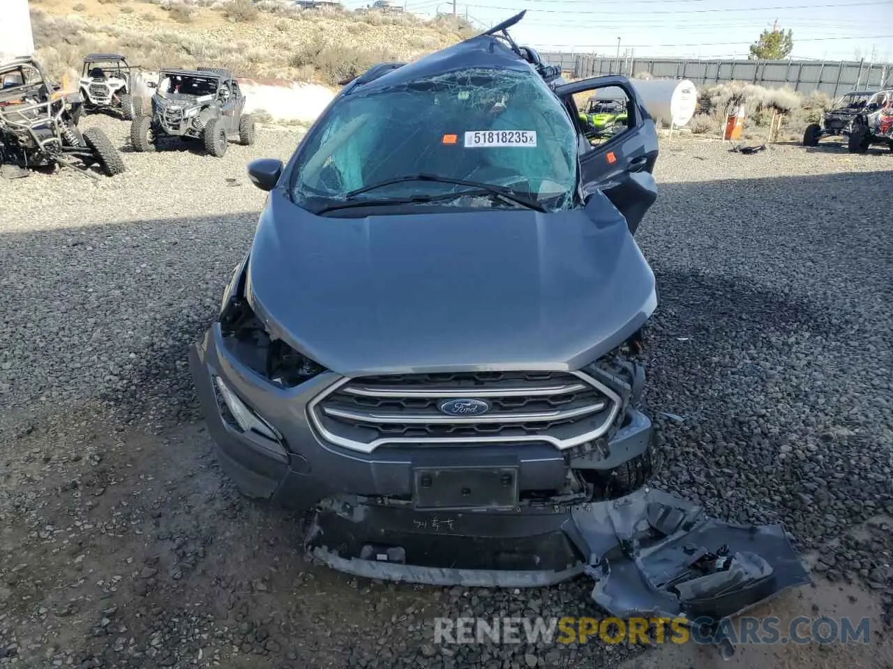 5 Photograph of a damaged car MAJ6S3GL3MC424739 FORD ECOSPORT 2021