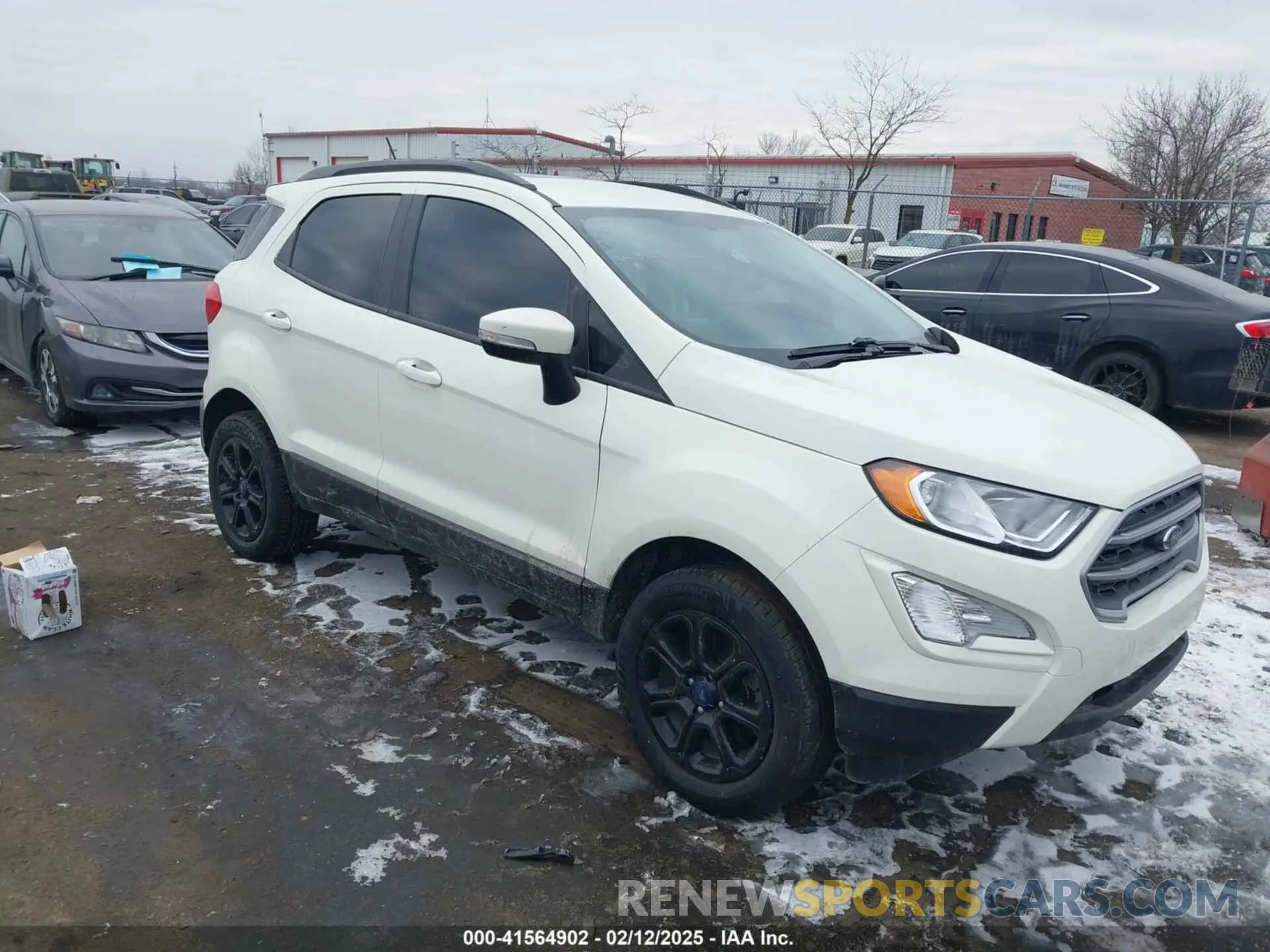 1 Photograph of a damaged car MAJ6S3GL3MC429469 FORD ECOSPORT 2021