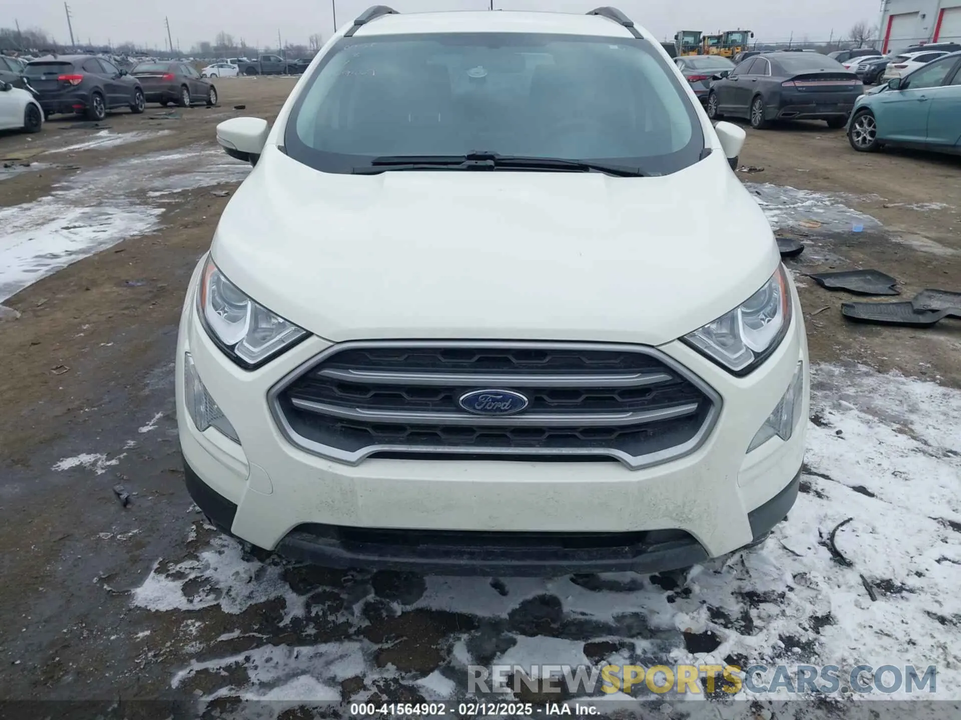 12 Photograph of a damaged car MAJ6S3GL3MC429469 FORD ECOSPORT 2021