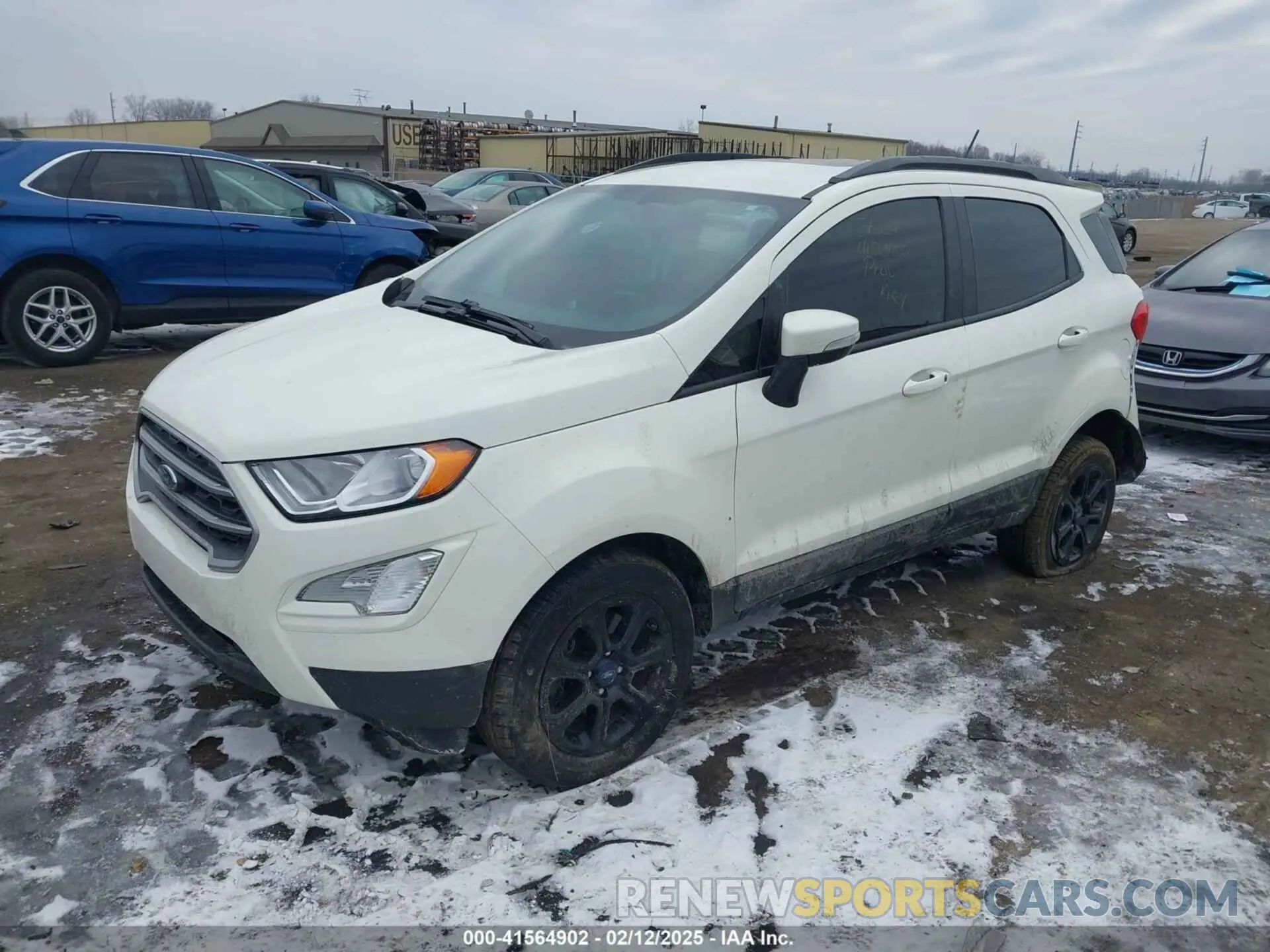 2 Photograph of a damaged car MAJ6S3GL3MC429469 FORD ECOSPORT 2021