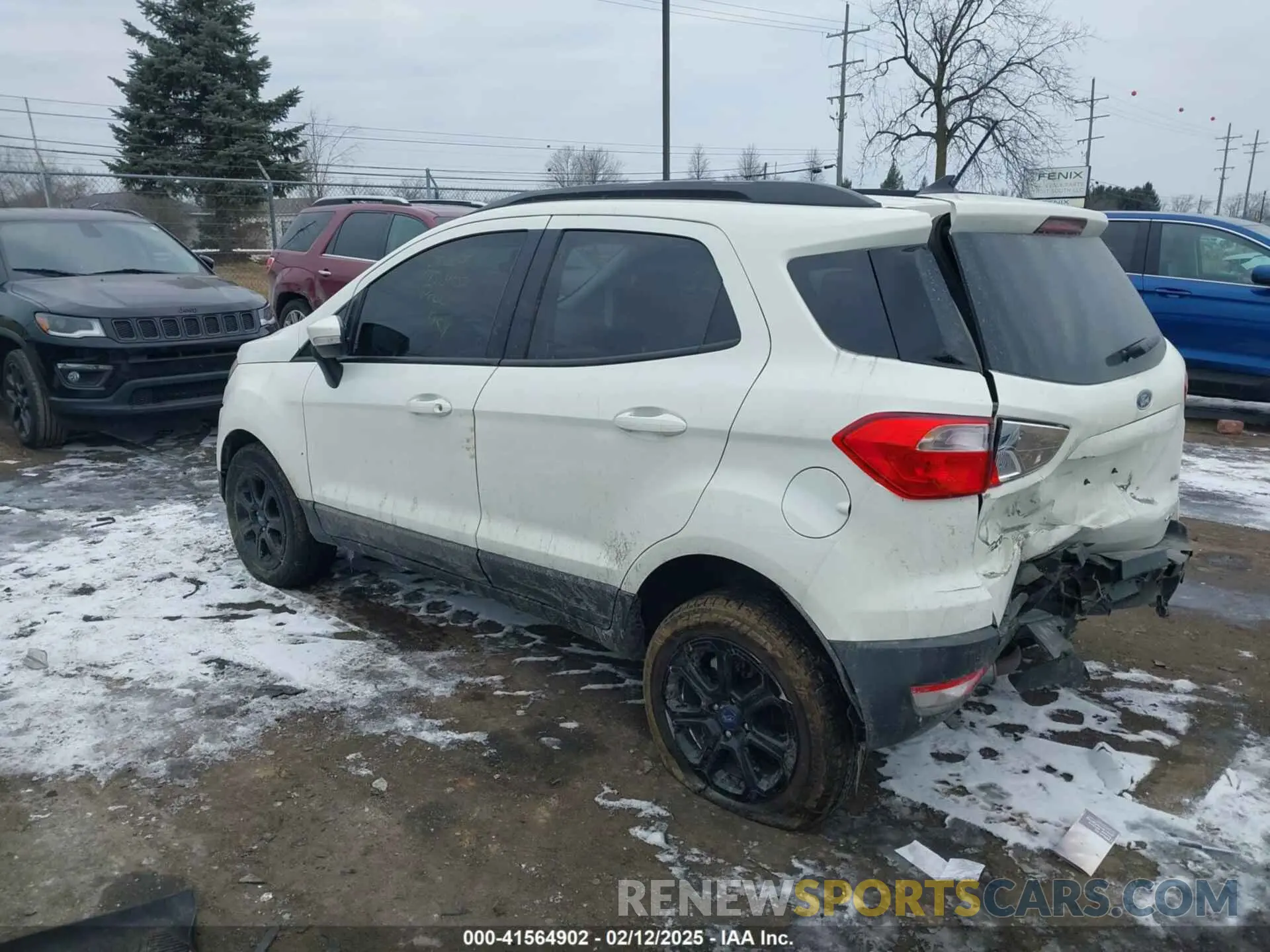 3 Photograph of a damaged car MAJ6S3GL3MC429469 FORD ECOSPORT 2021