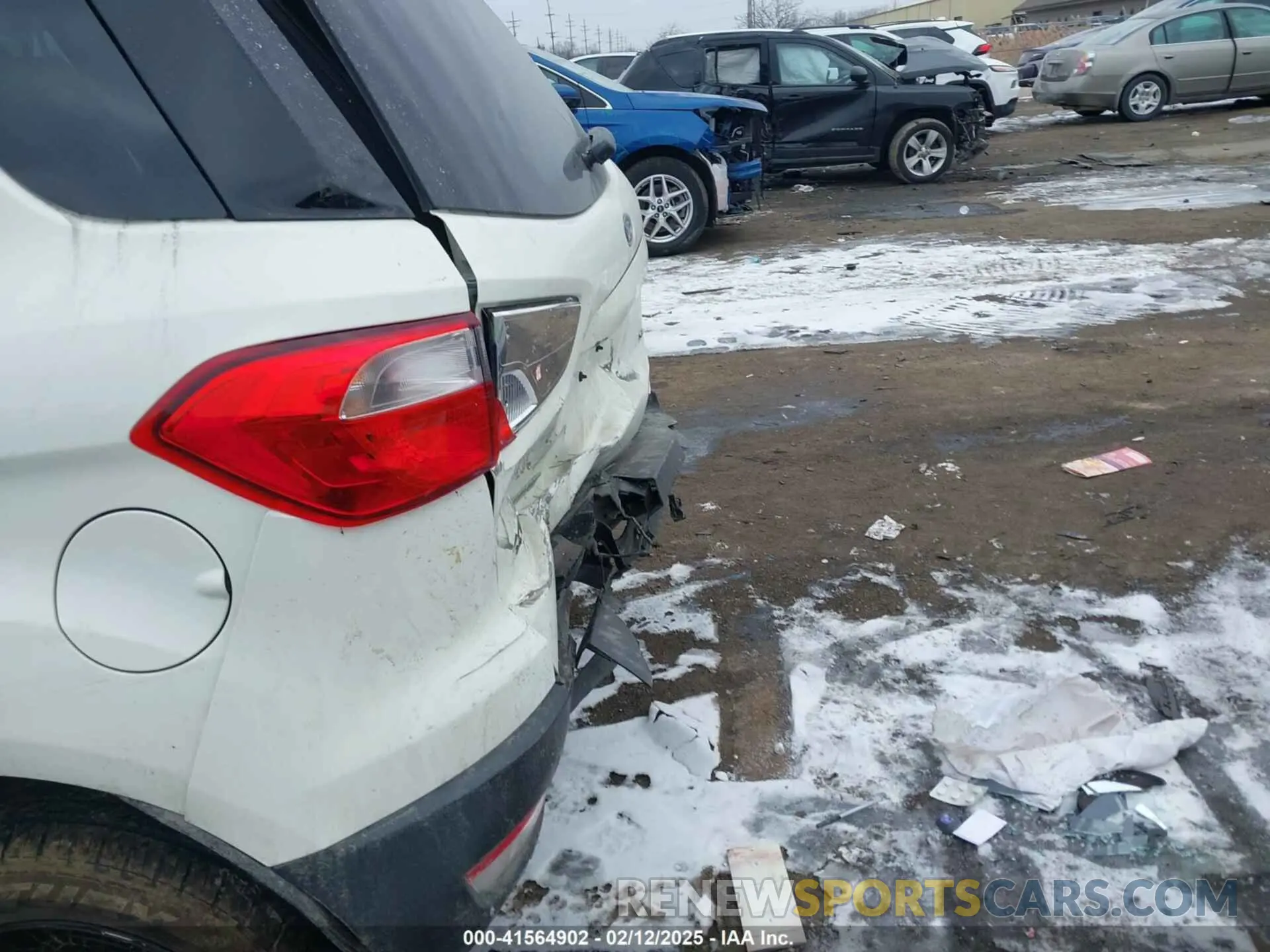 6 Photograph of a damaged car MAJ6S3GL3MC429469 FORD ECOSPORT 2021