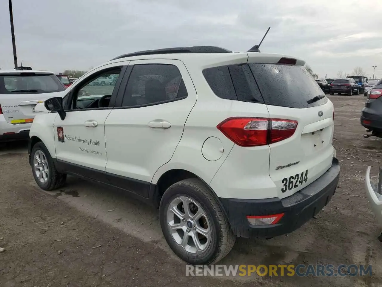 2 Photograph of a damaged car MAJ6S3GL3MC436244 FORD ECOSPORT 2021