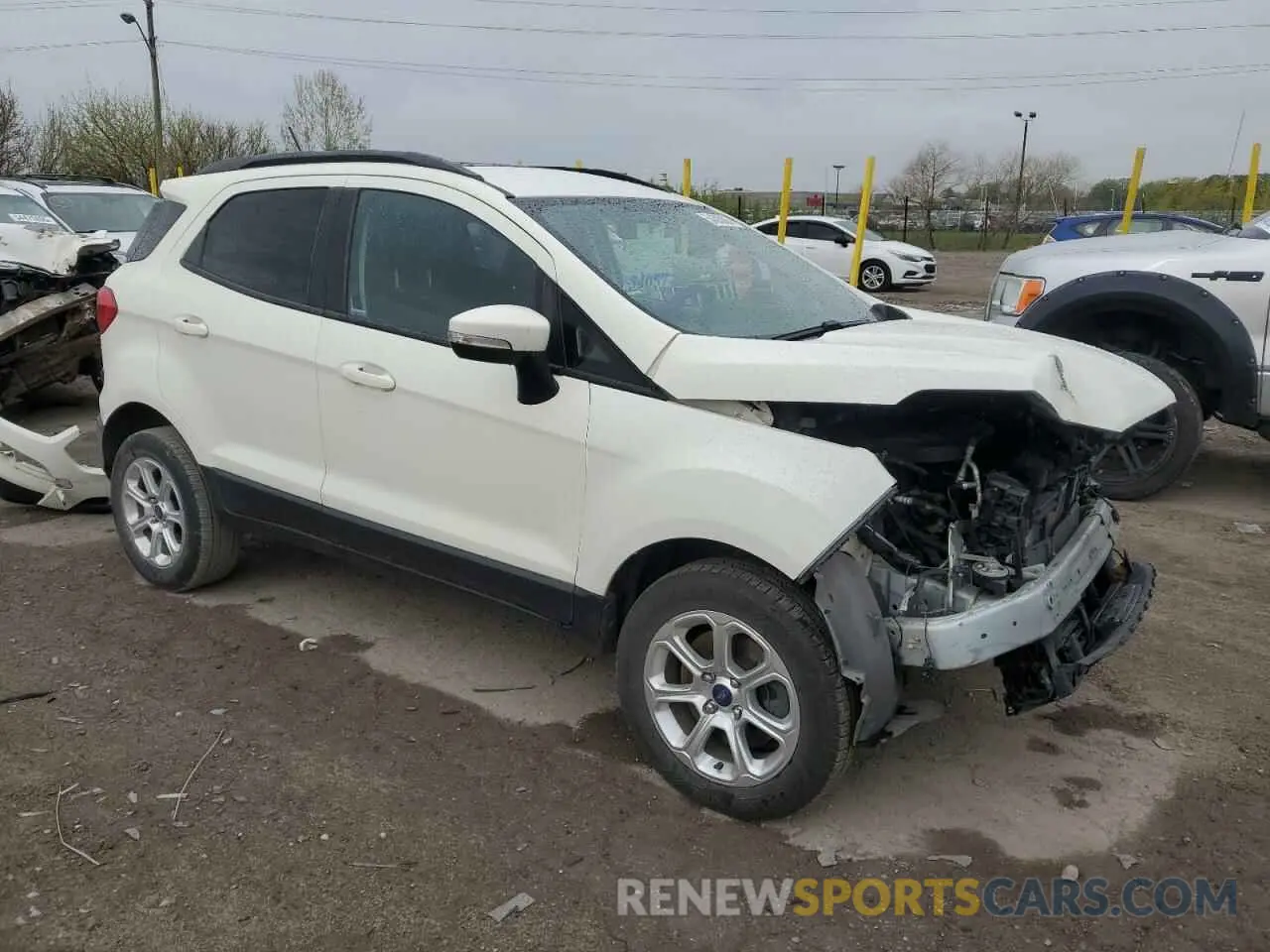 4 Photograph of a damaged car MAJ6S3GL3MC436244 FORD ECOSPORT 2021